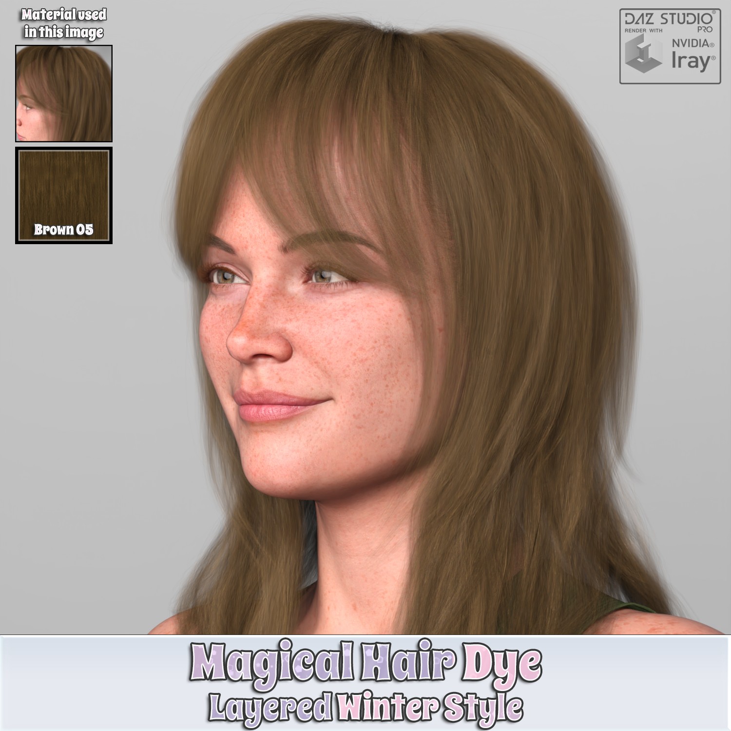 MHD - Layered Winter Style Hair by N/A