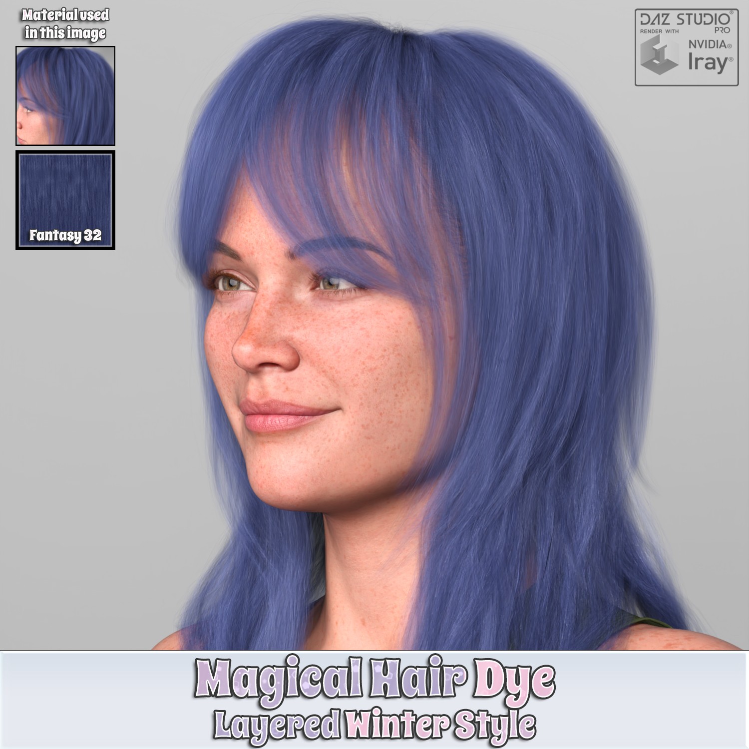 MHD - Layered Winter Style Hair by N/A