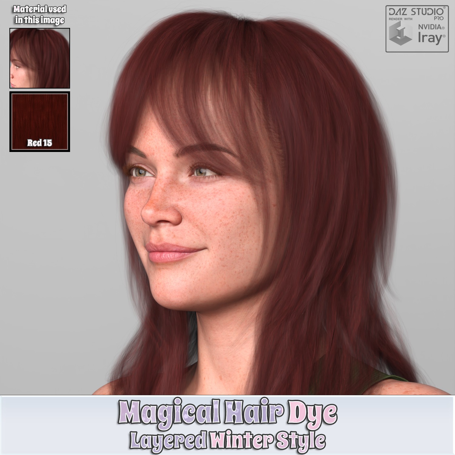 MHD - Layered Winter Style Hair by N/A