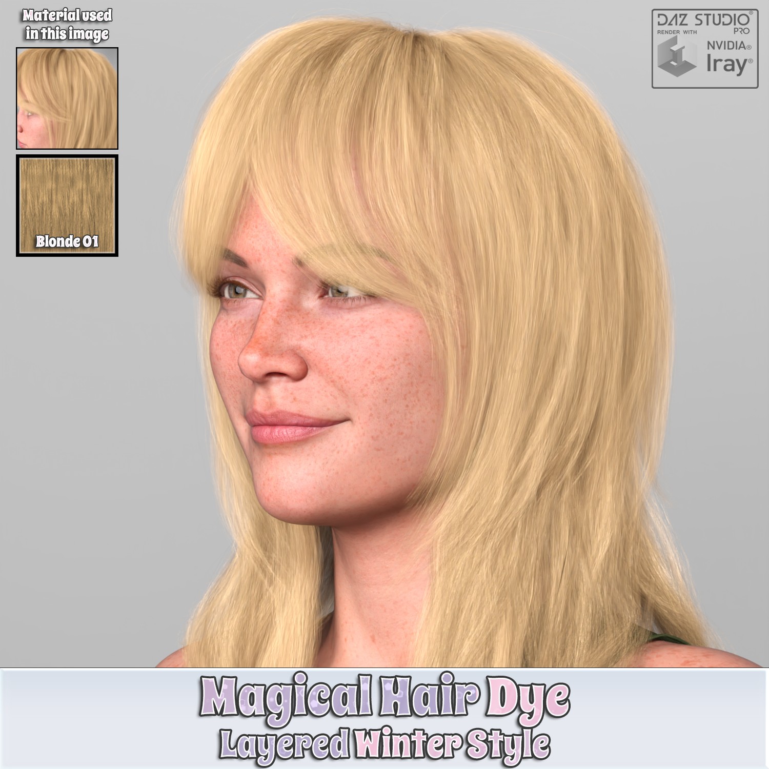MHD - Layered Winter Style Hair by N/A