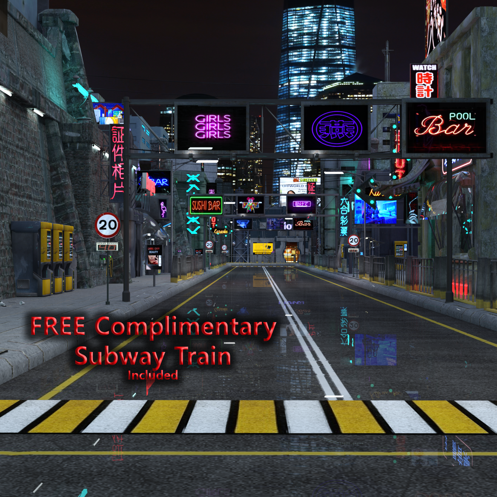 Neon Strip for DAZ by N/A