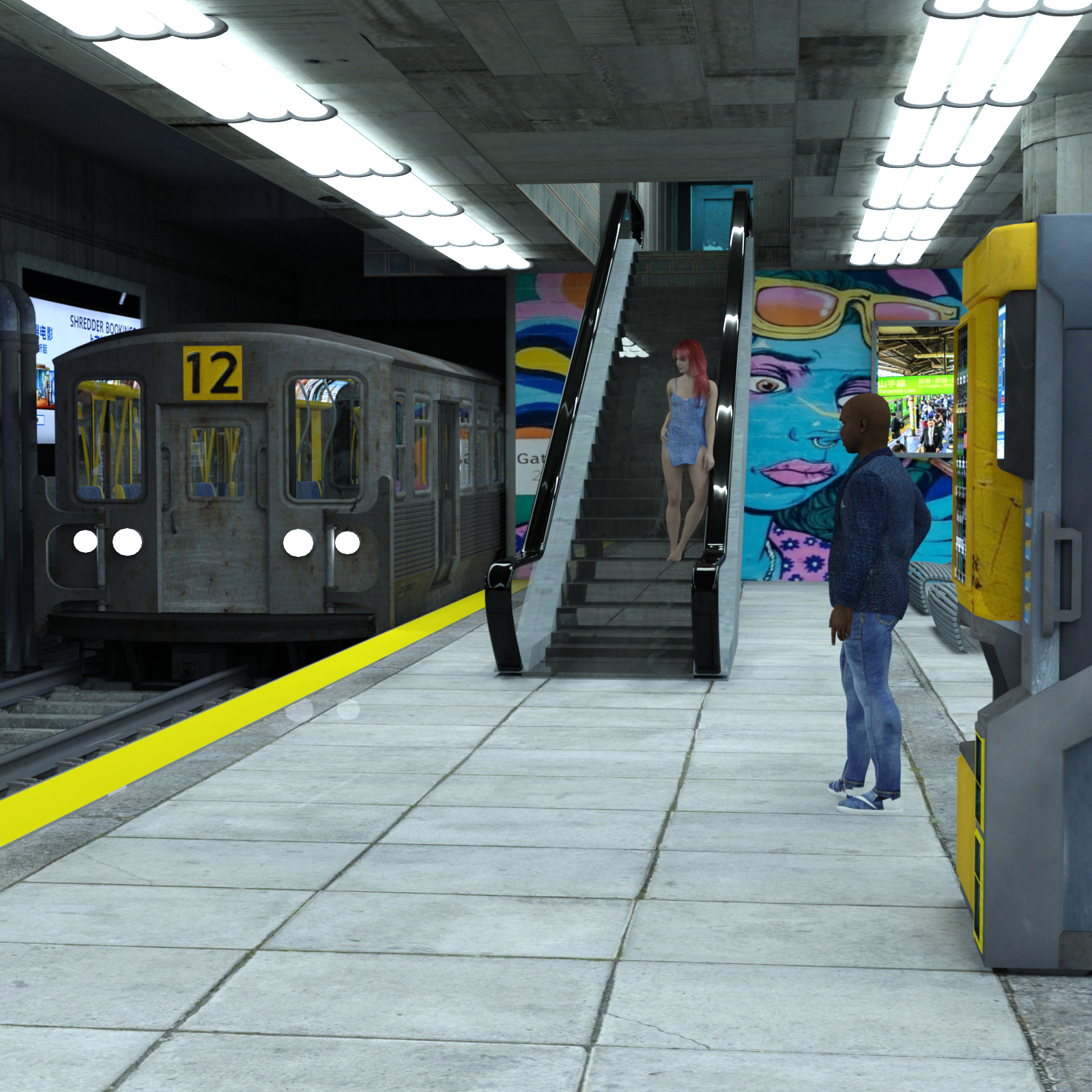 Neon Strip for DAZ by N/A