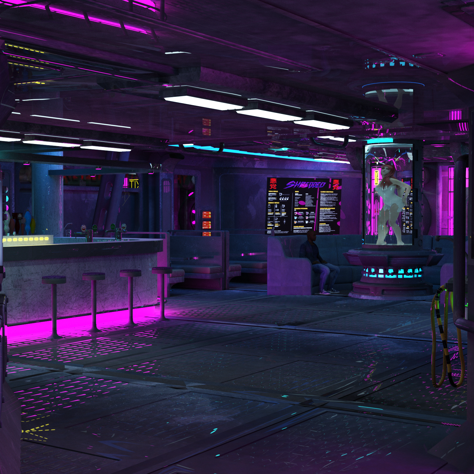 Neon Strip for DAZ by N/A