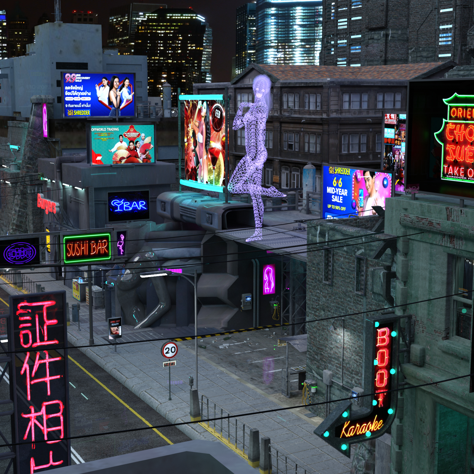 Neon Strip for DAZ by N/A