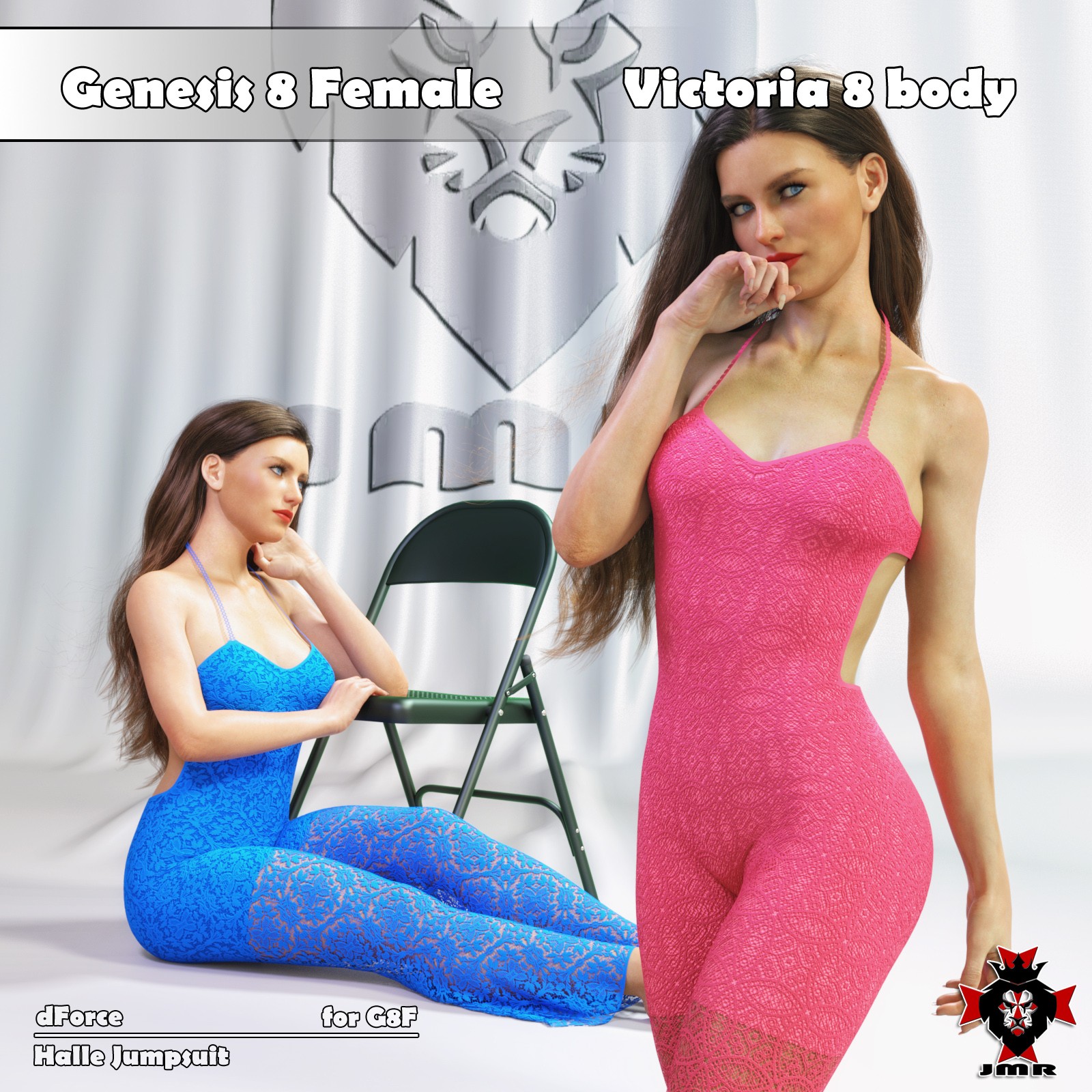 JMR dForce Halle Jumpsuit for G8F by N/A
