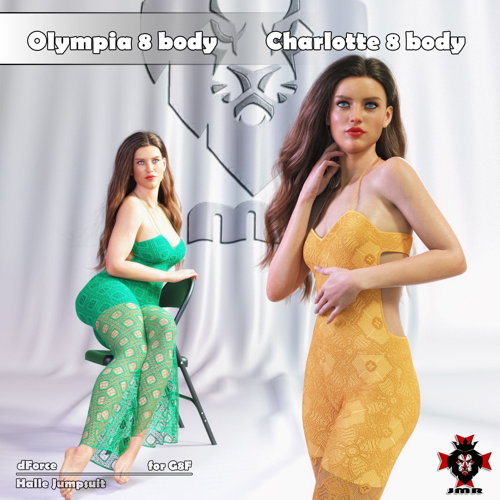 JMR dForce Halle Jumpsuit for G8F by N/A