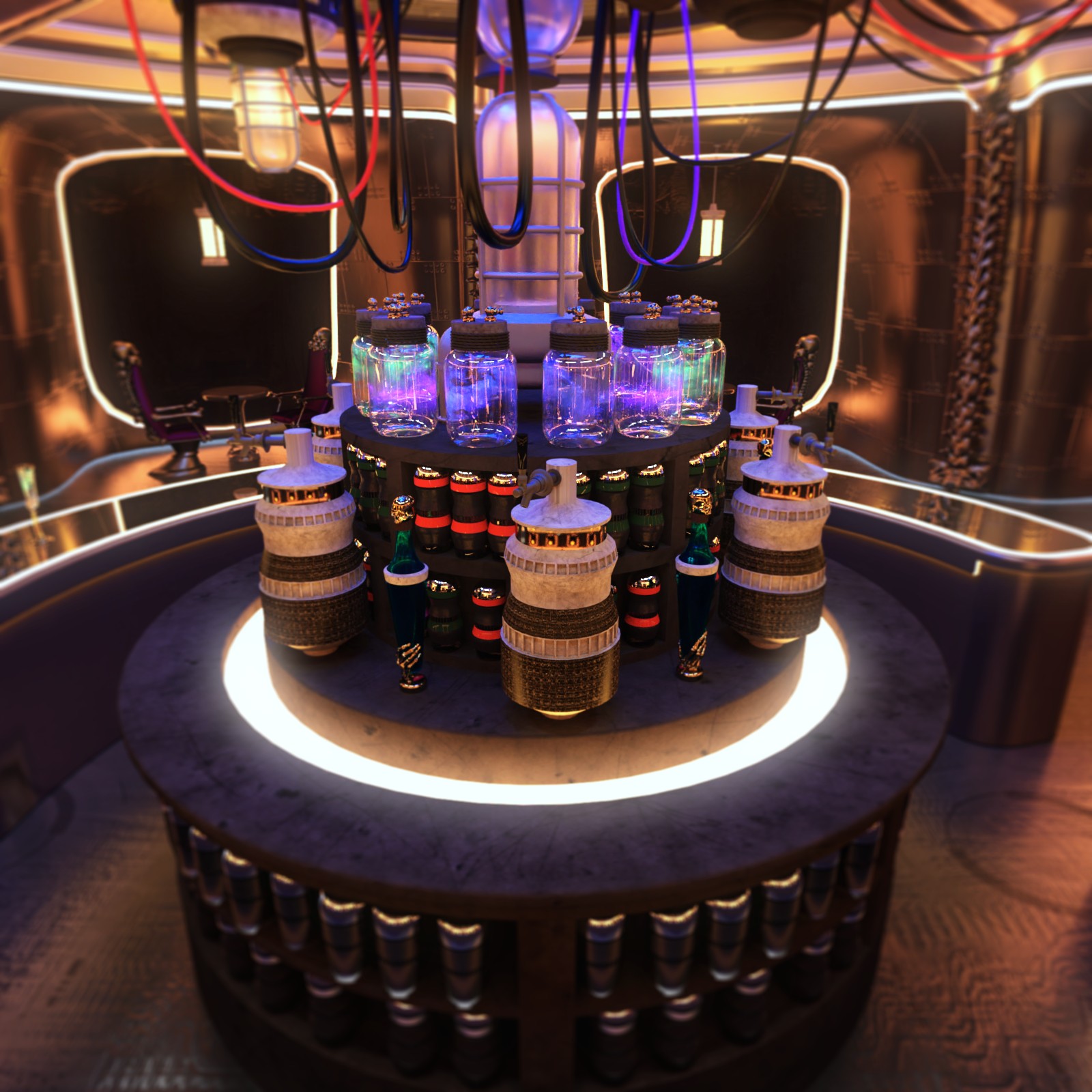 Steampunk Bar by N/A