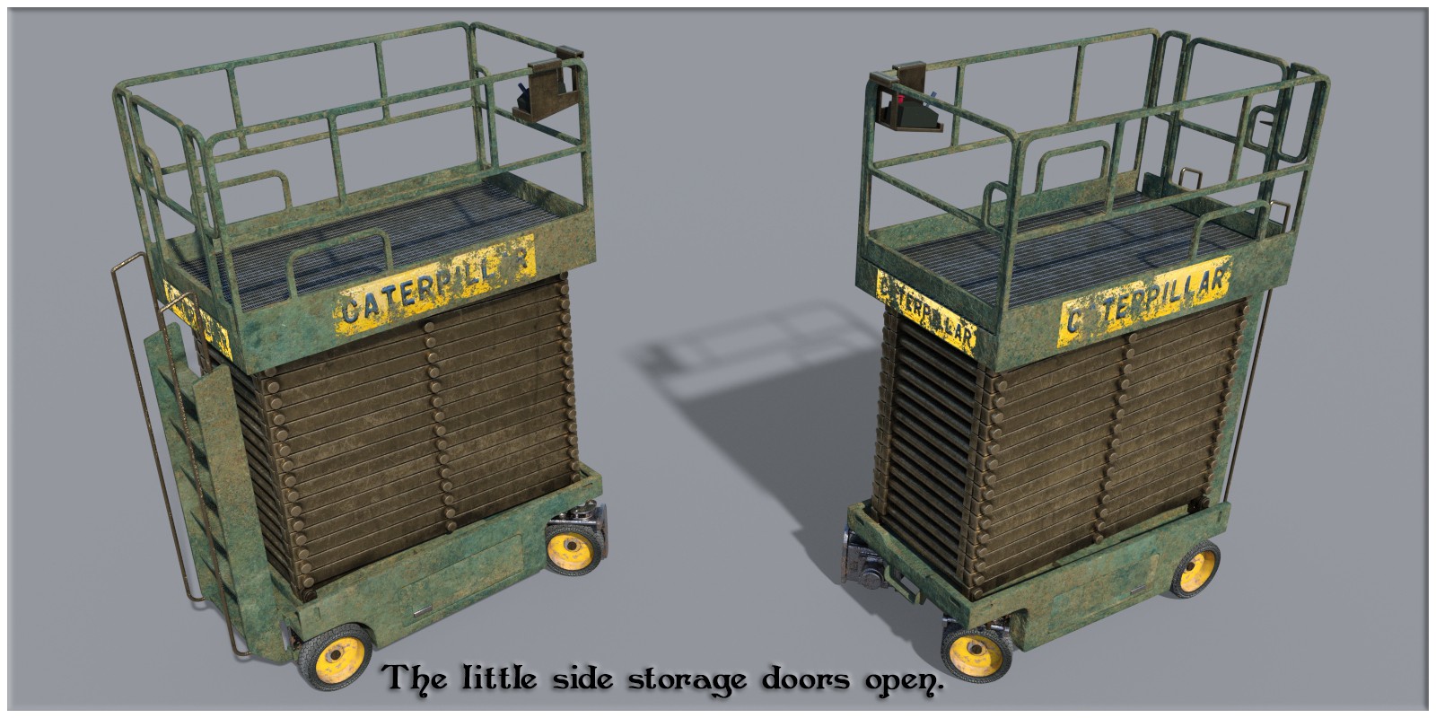 Industrial Warehouse Scissor Lift by N/A