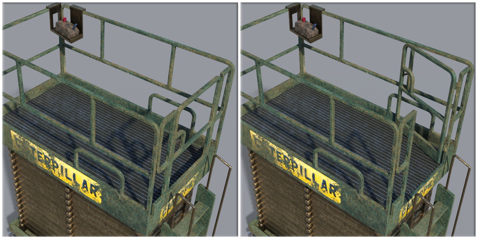 Industrial Warehouse Scissor Lift by N/A