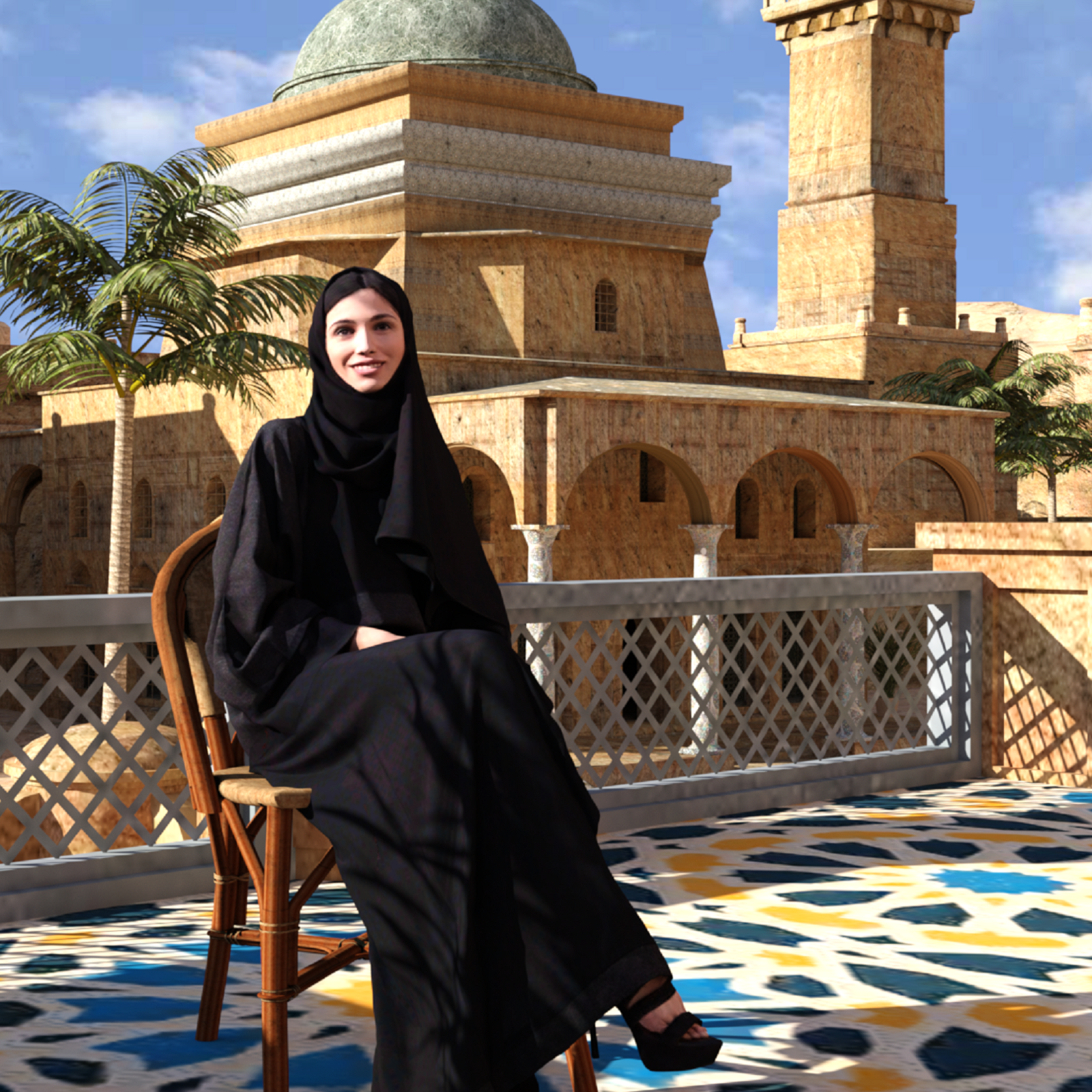 Middle East Town for DAZ by N/A