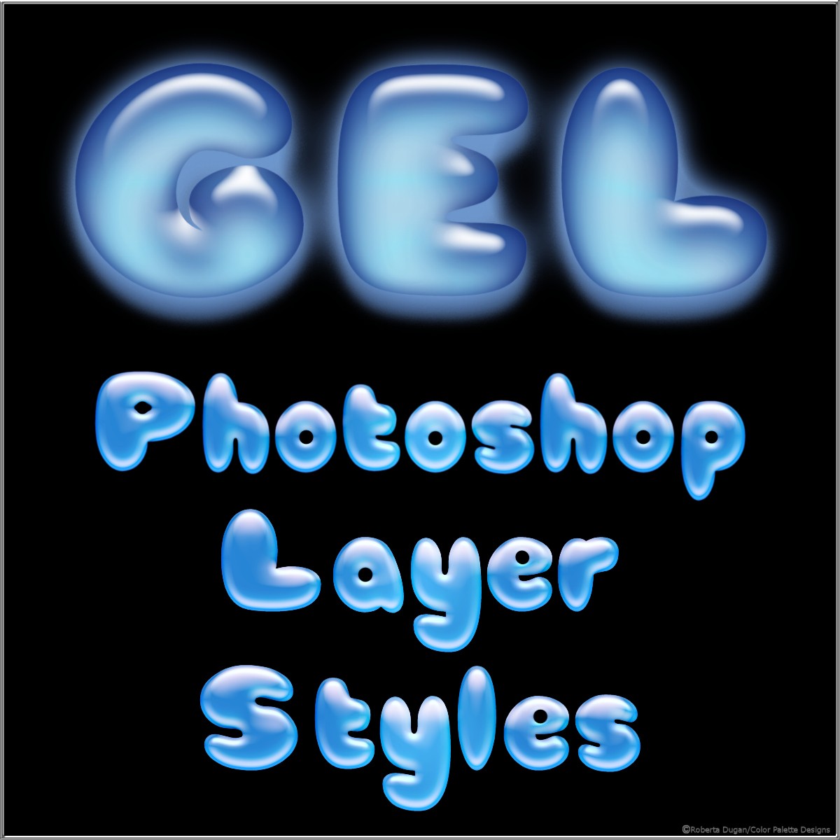 GEL PS Layer Styles by N/A