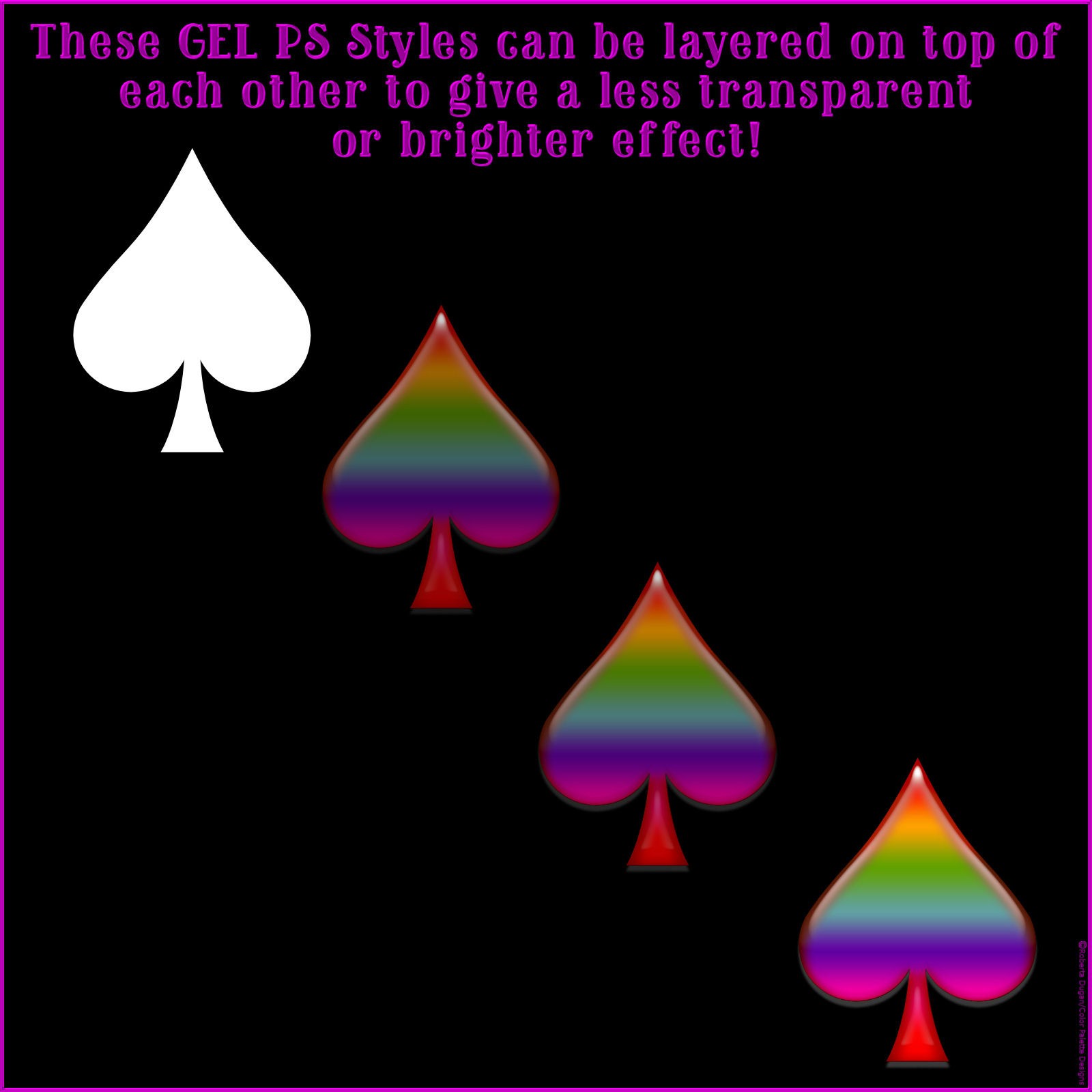 GEL PS Layer Styles by N/A