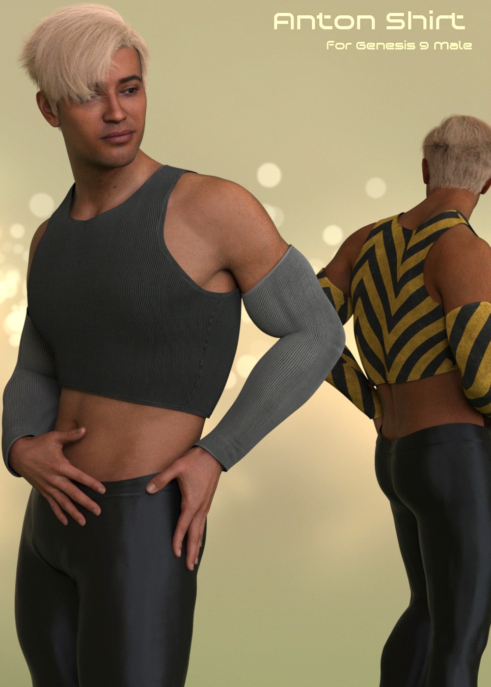 Anton Shirt for Genesis 9 Male by N/A
