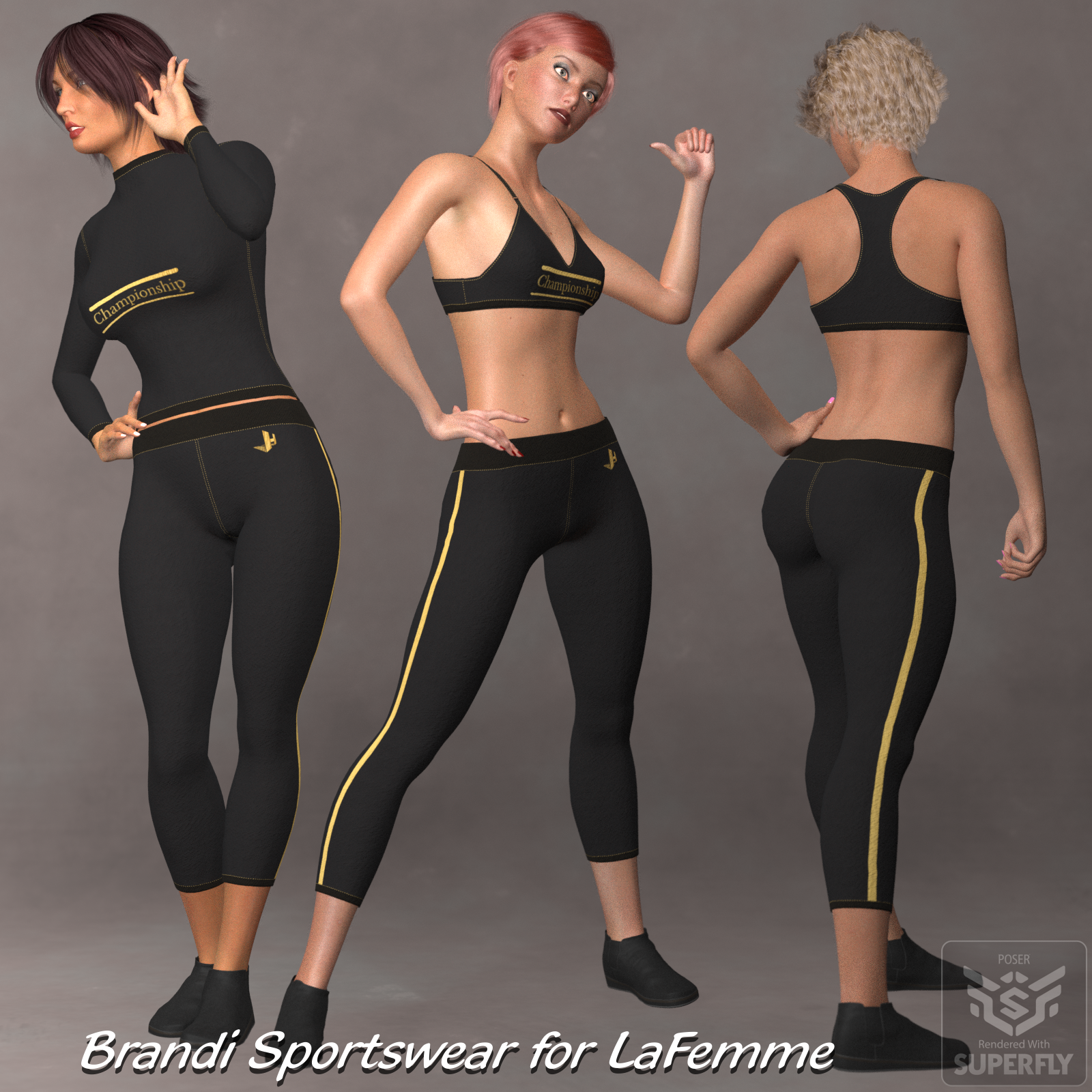Brandi Sportswear for LaFemme by N/A