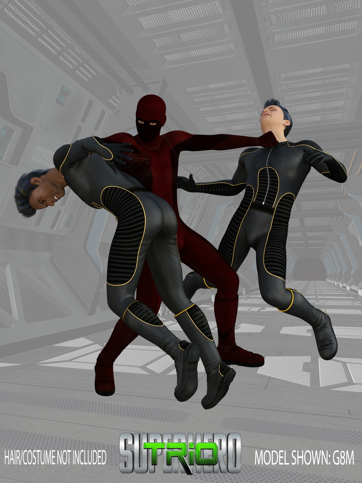 SuperHero Trio for G8M Volume 2 by N/A