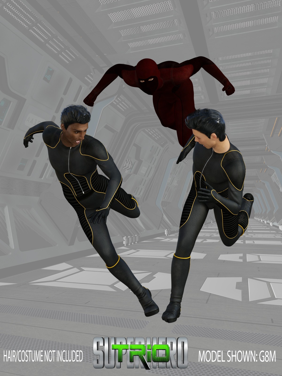 SuperHero Trio for G8M Volume 2 by N/A