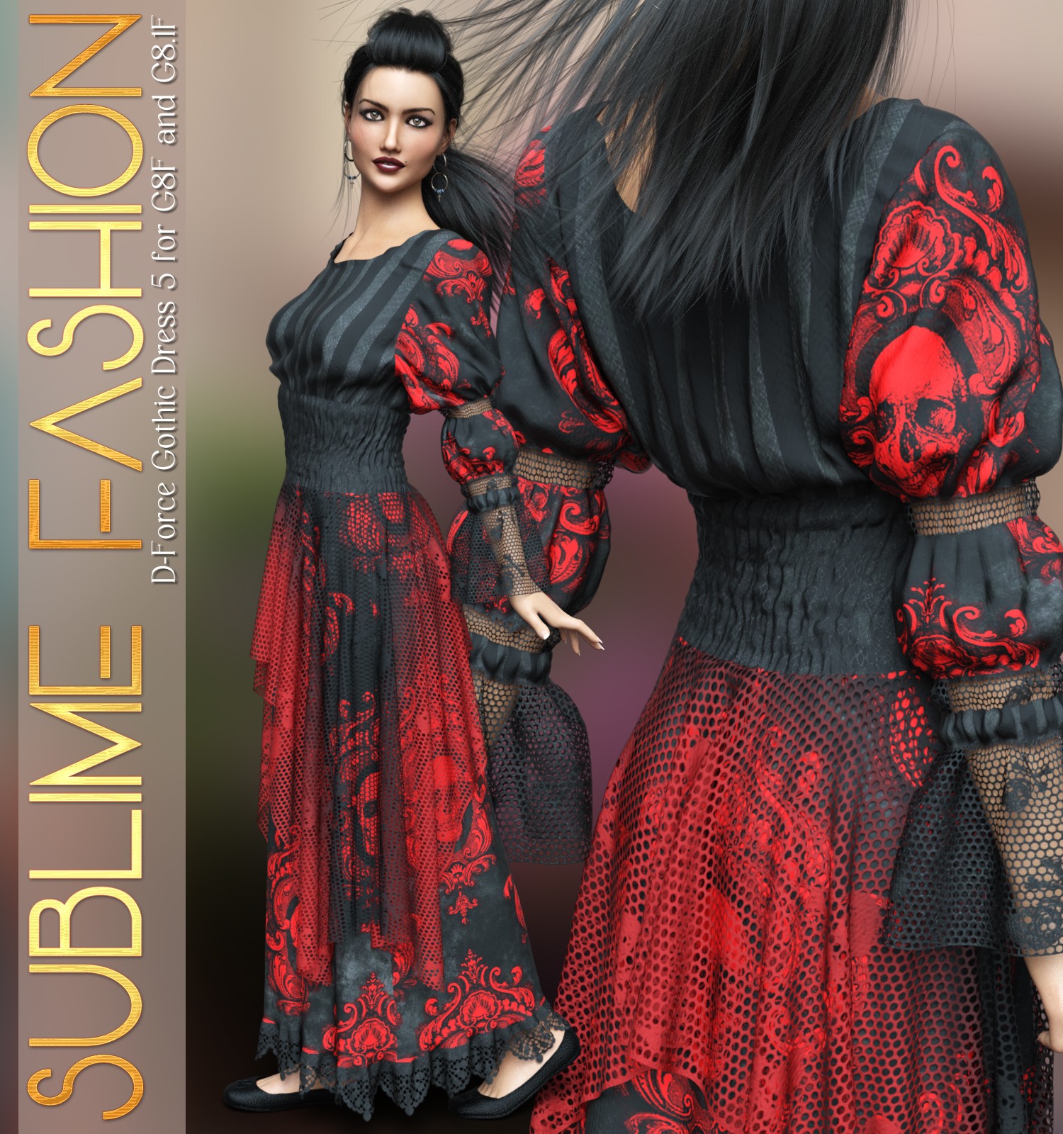 Sublime Fashion Gothic Dress 5 by N/A