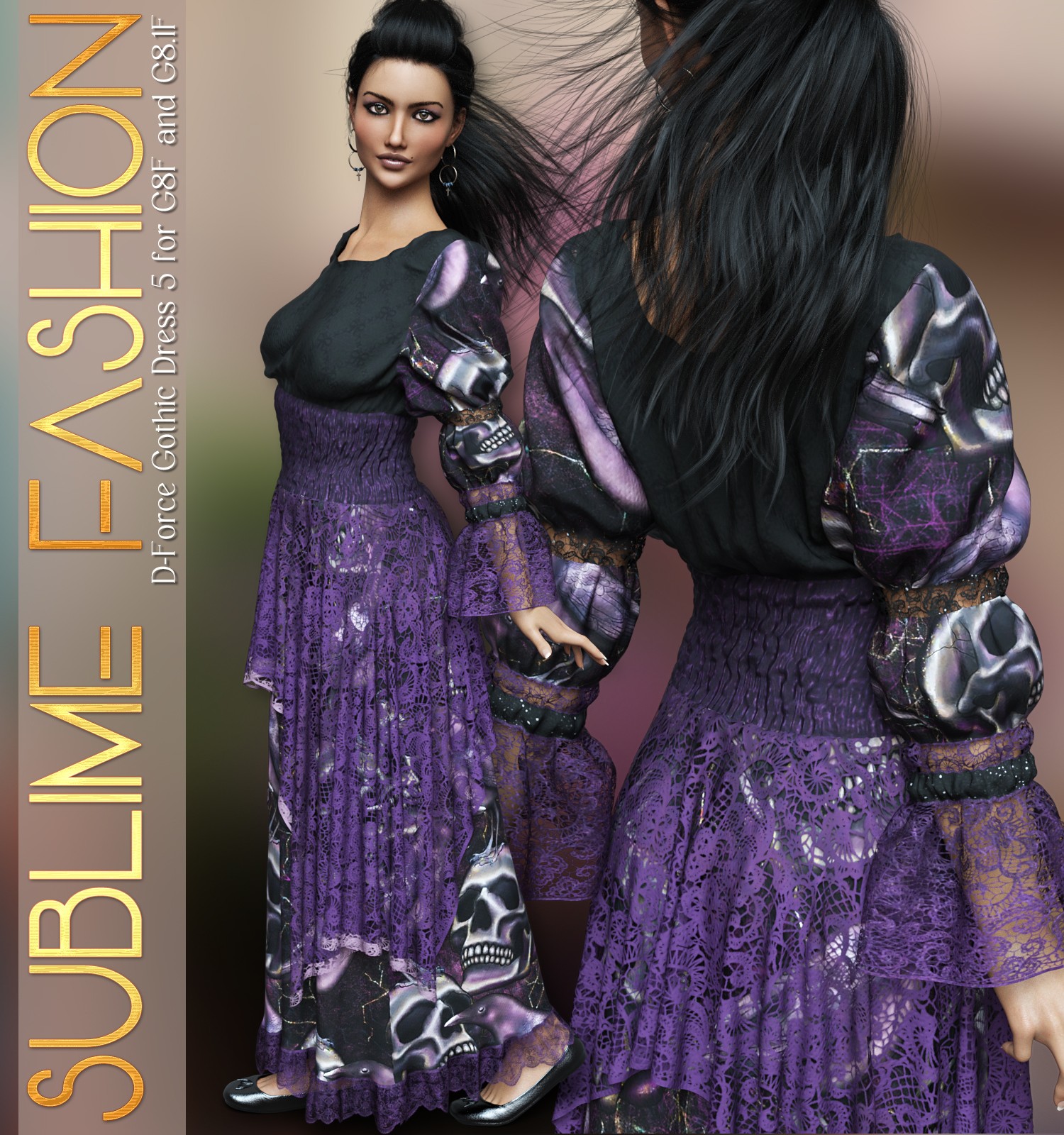 Sublime Fashion Gothic Dress 5 by N/A
