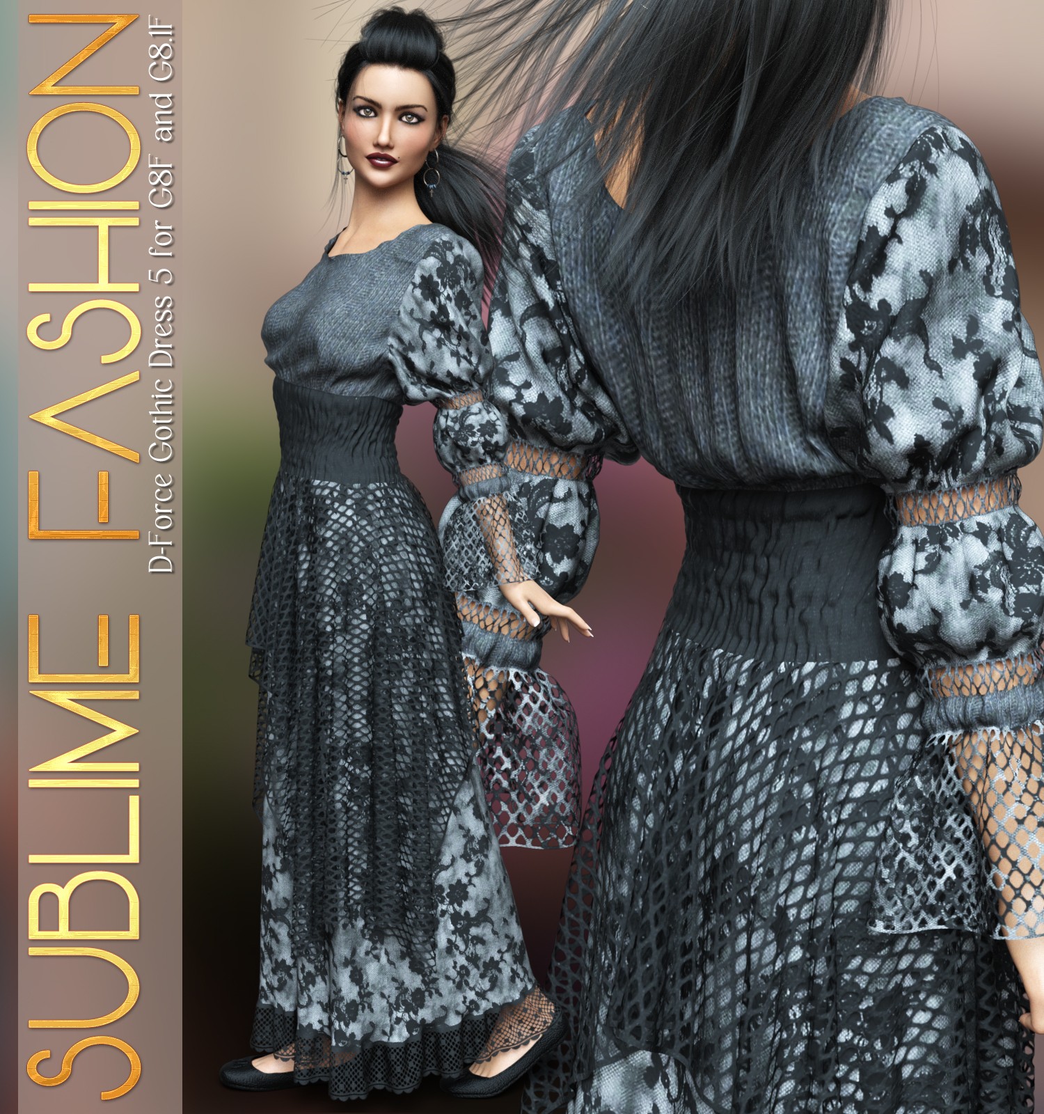 Sublime Fashion Gothic Dress 5 by N/A