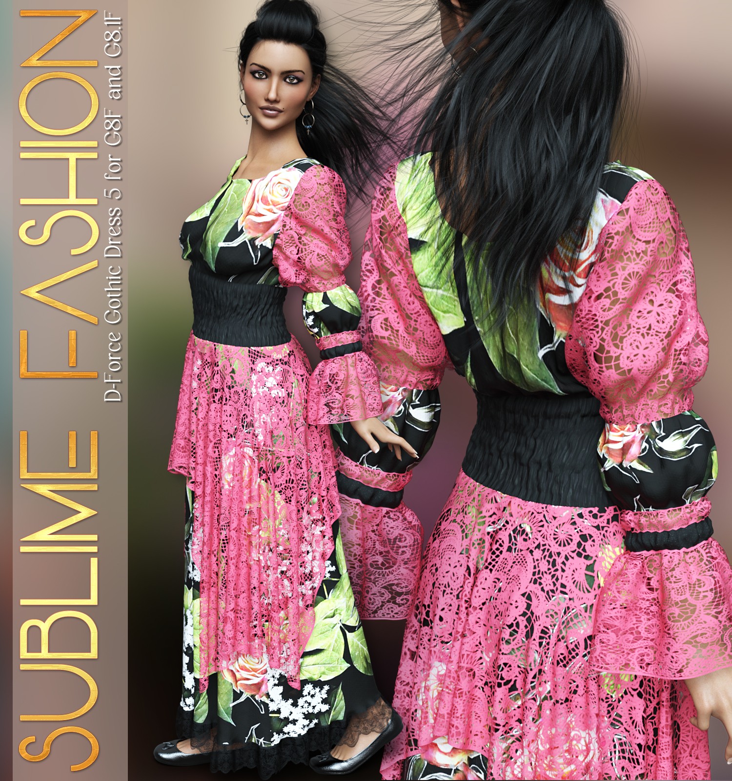 Sublime Fashion Gothic Dress 5 by N/A