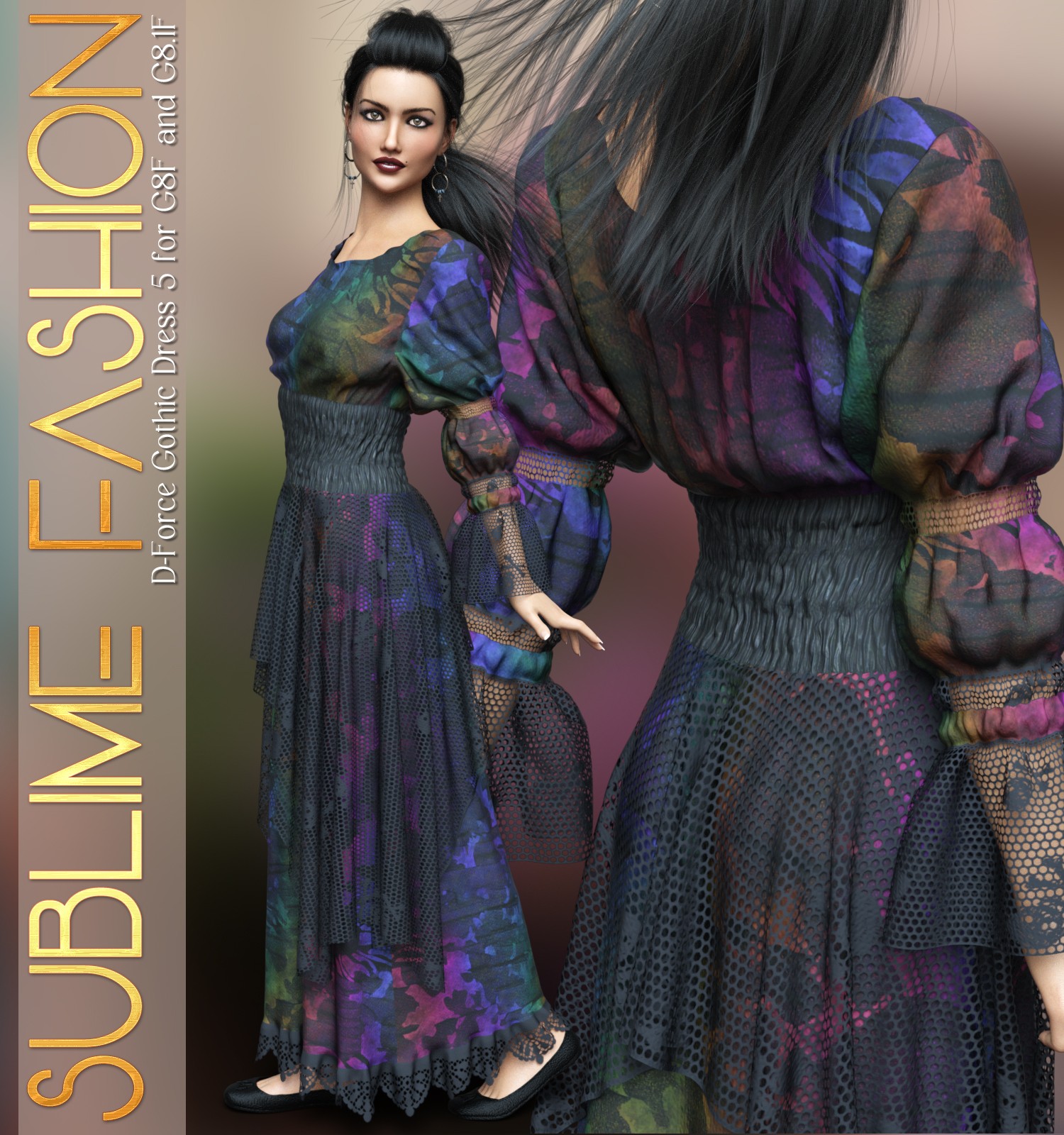 Sublime Fashion Gothic Dress 5 by N/A