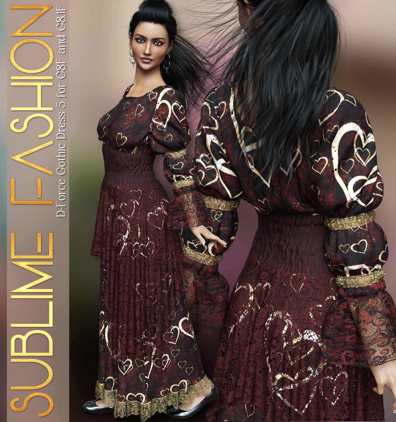 Sublime Fashion Gothic Dress 5 by N/A