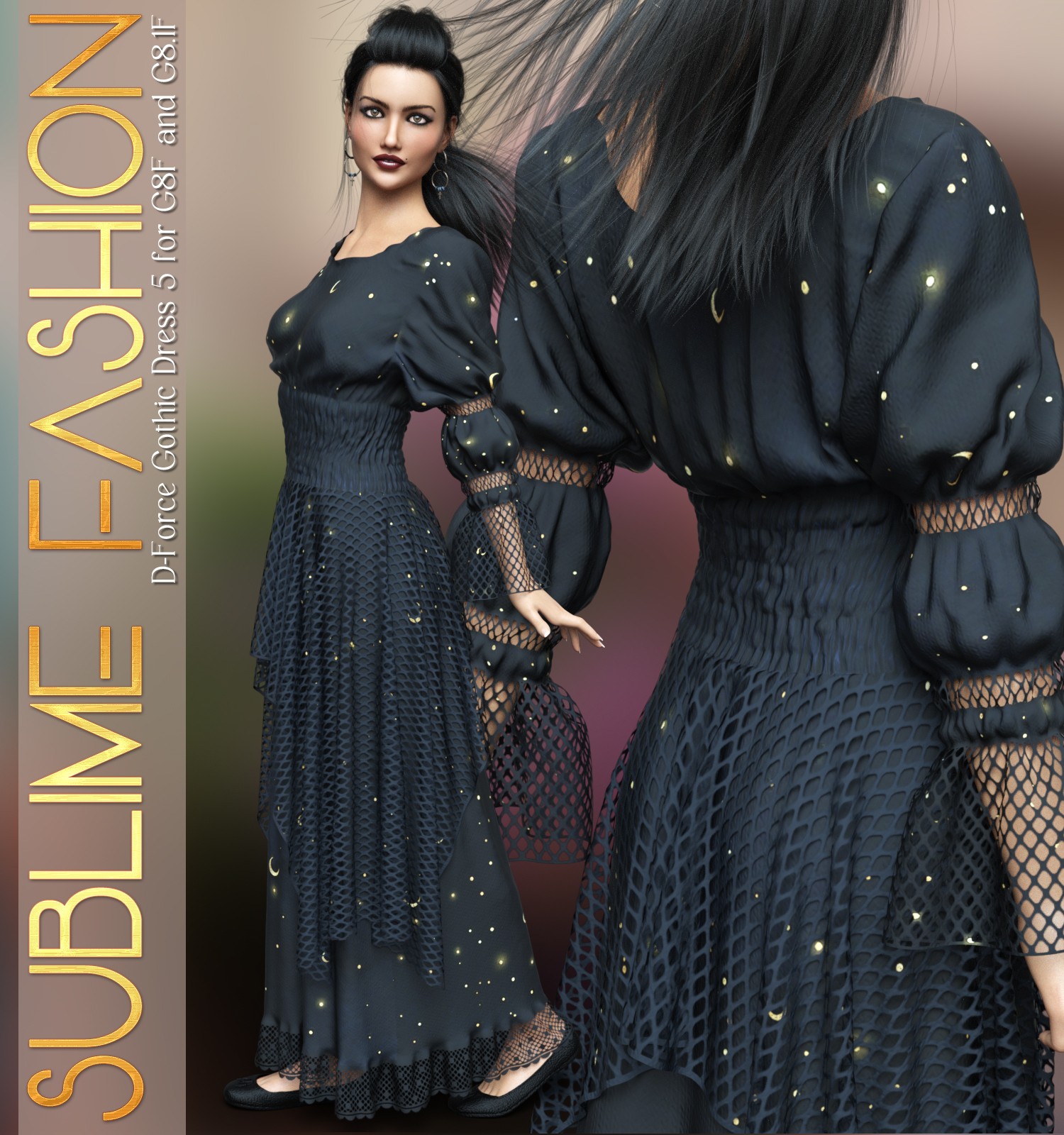 Sublime Fashion Gothic Dress 5 by N/A