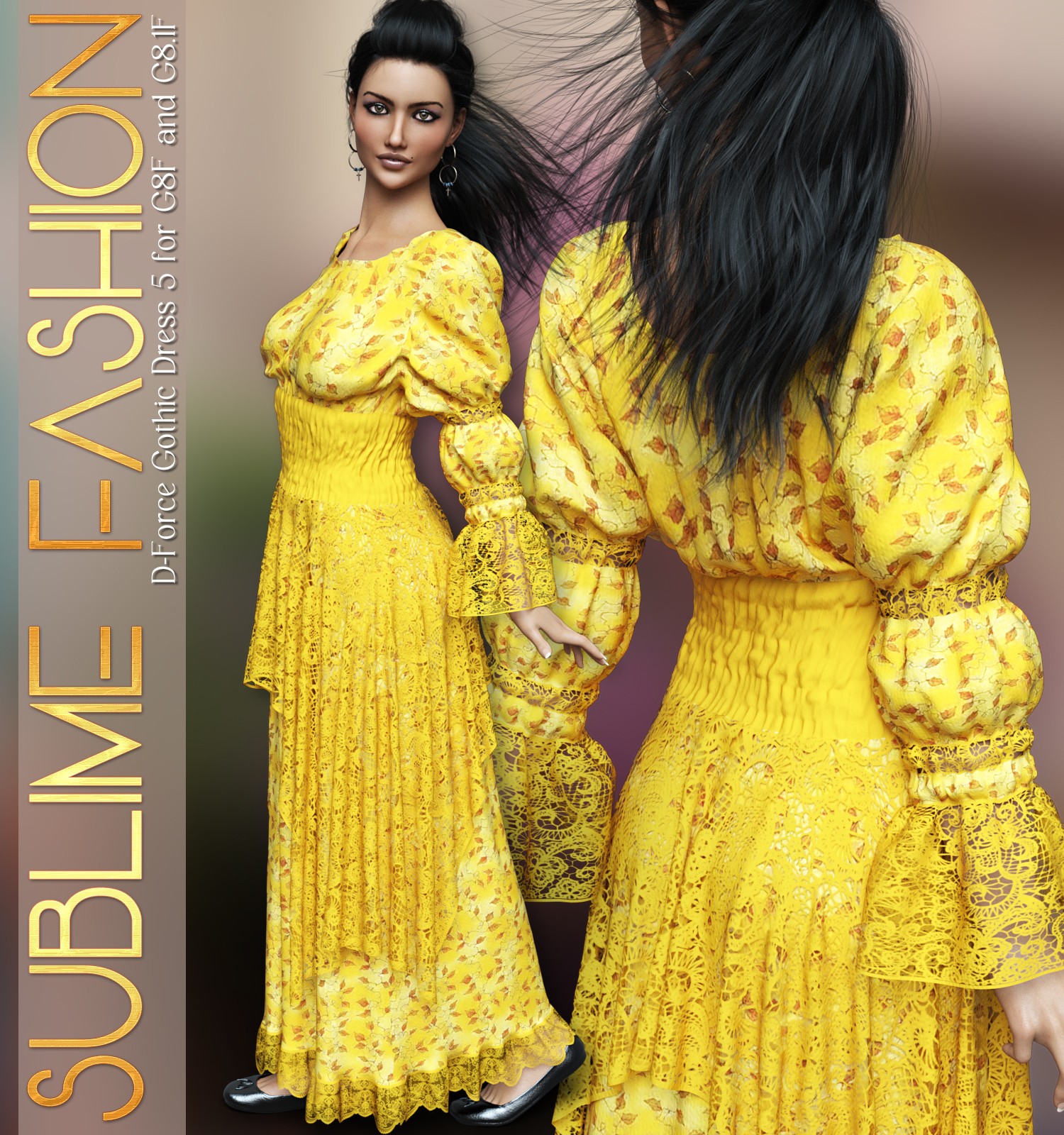 Sublime Fashion Gothic Dress 5 by N/A