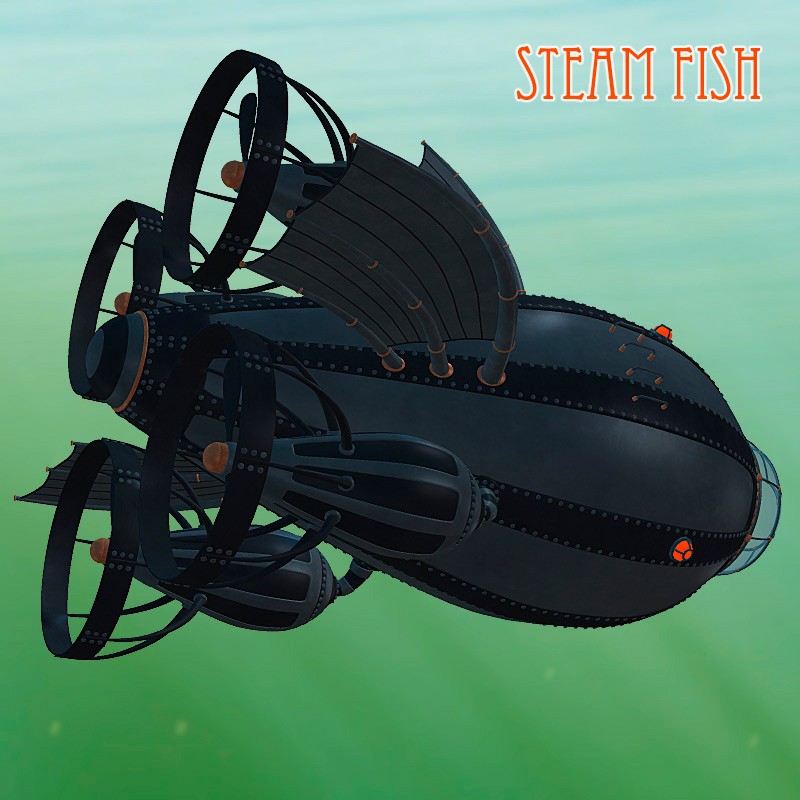 Steam fish for Daz Studio by N/A