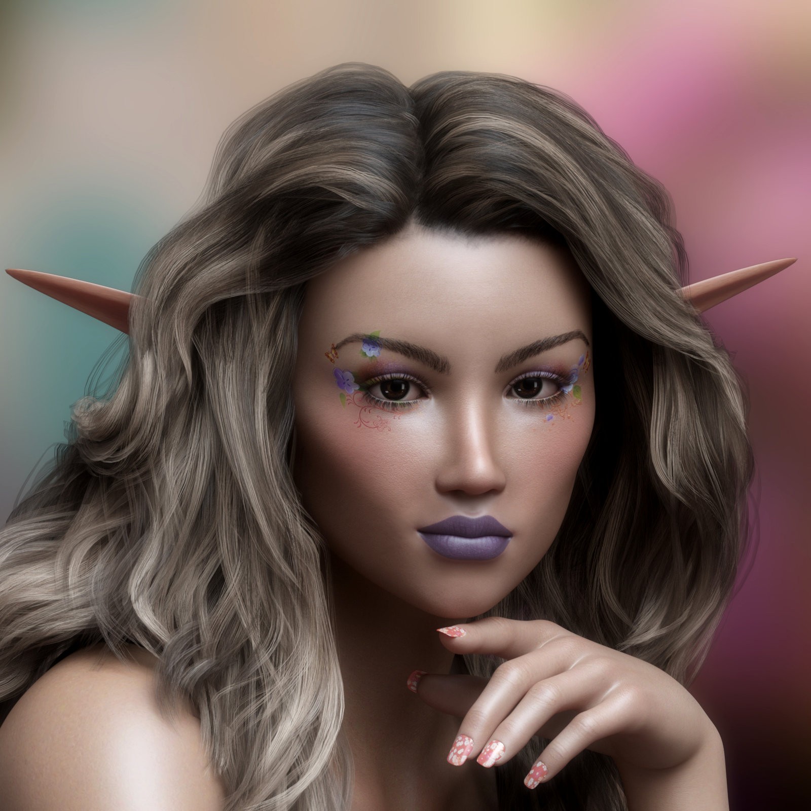 Cerelia Character and Poses for G8.1 Females by N/A
