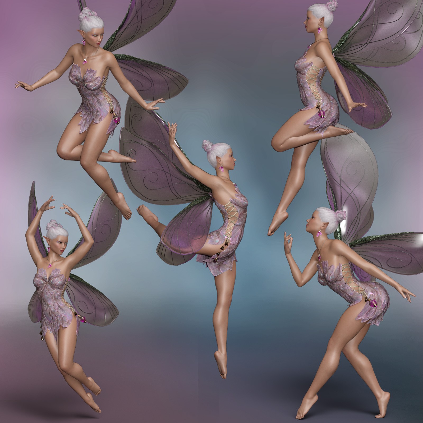 Cerelia Character and Poses for G8.1 Females by N/A