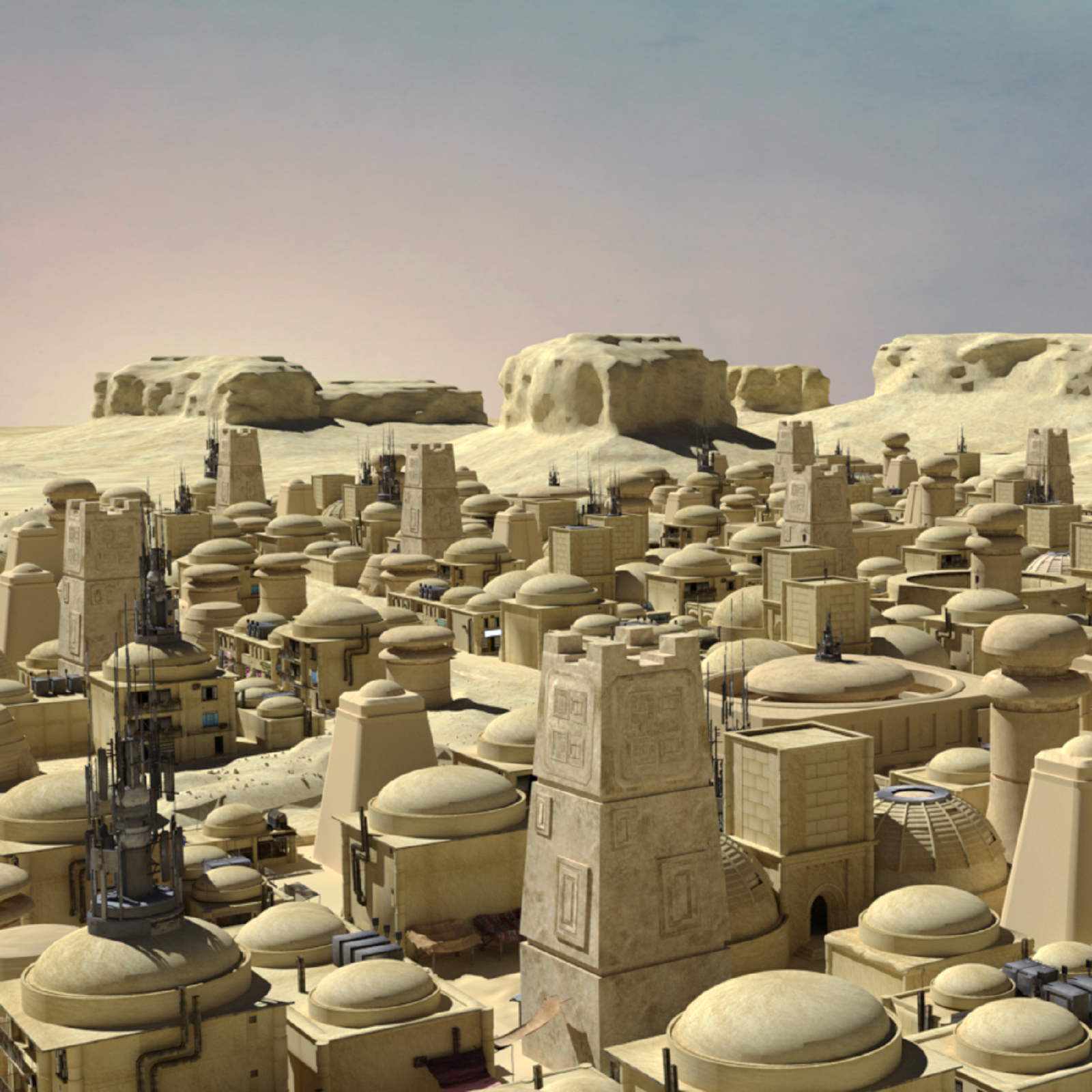 Desert Spaceport for DAZ by N/A