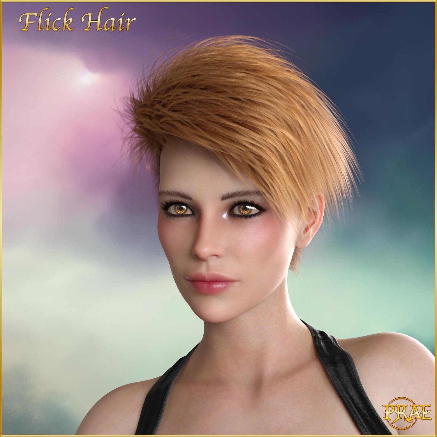 Prae-Flick Hair For G8/G9 Daz by N/A