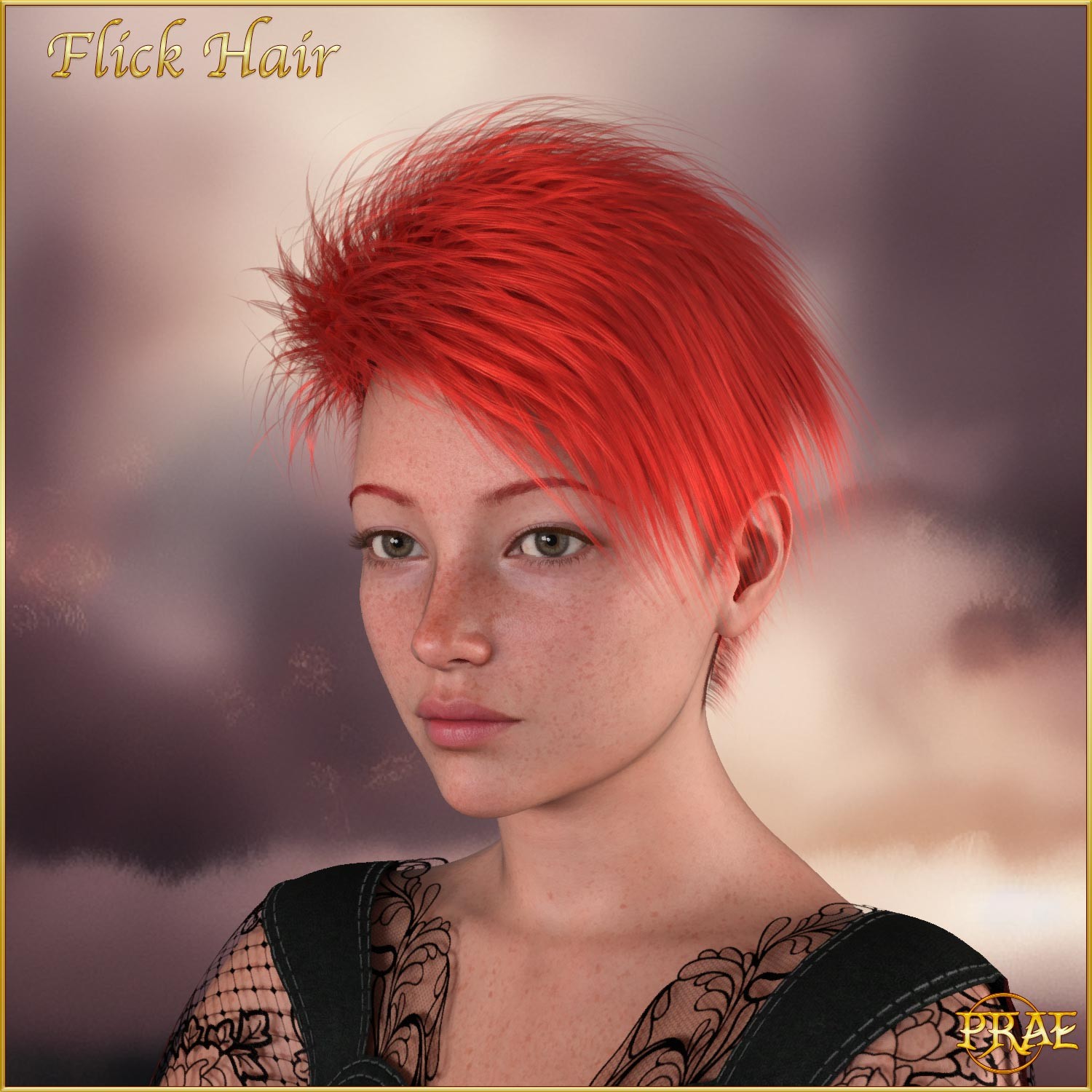 Prae-Flick Hair For G8/G9 Daz by N/A