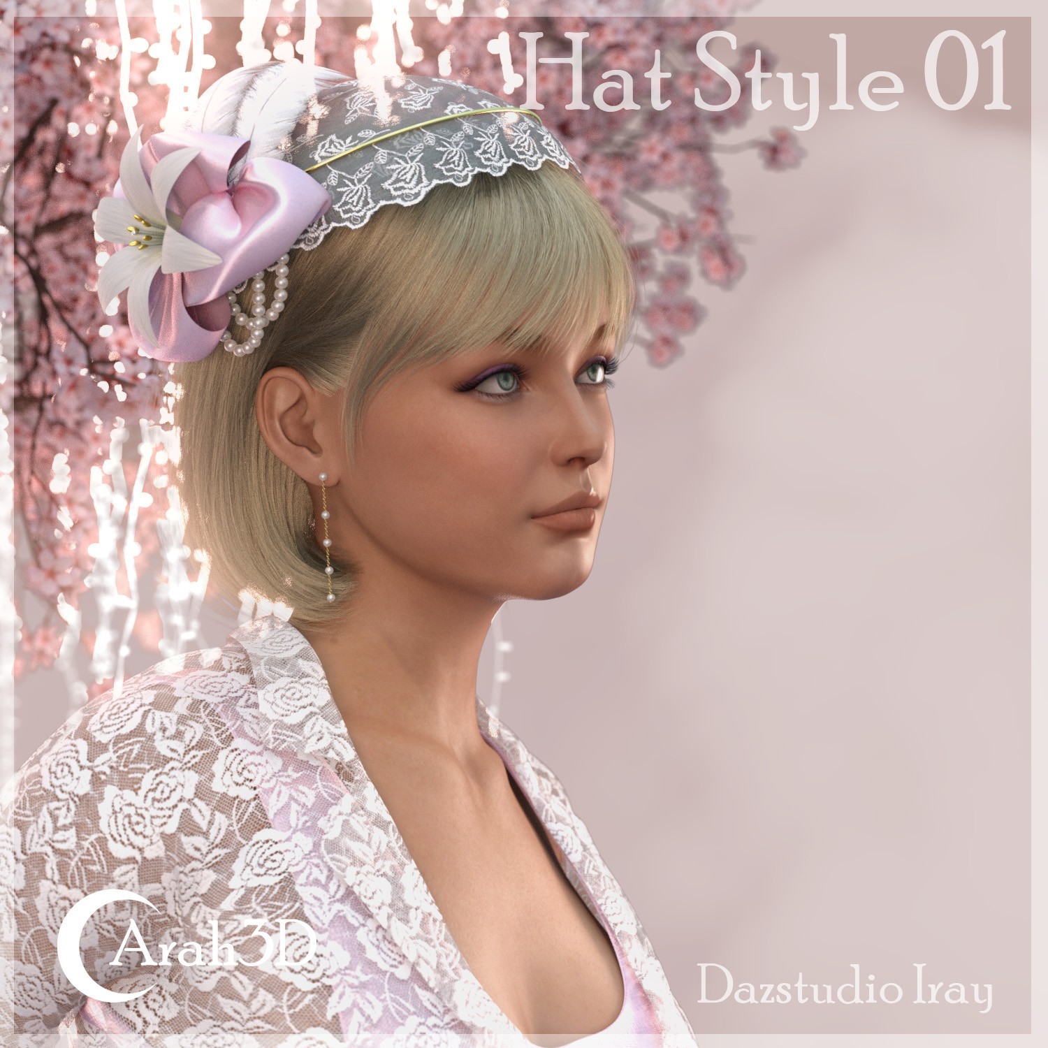 Arah3D Easter Bonnets for G8F and G9 by N/A