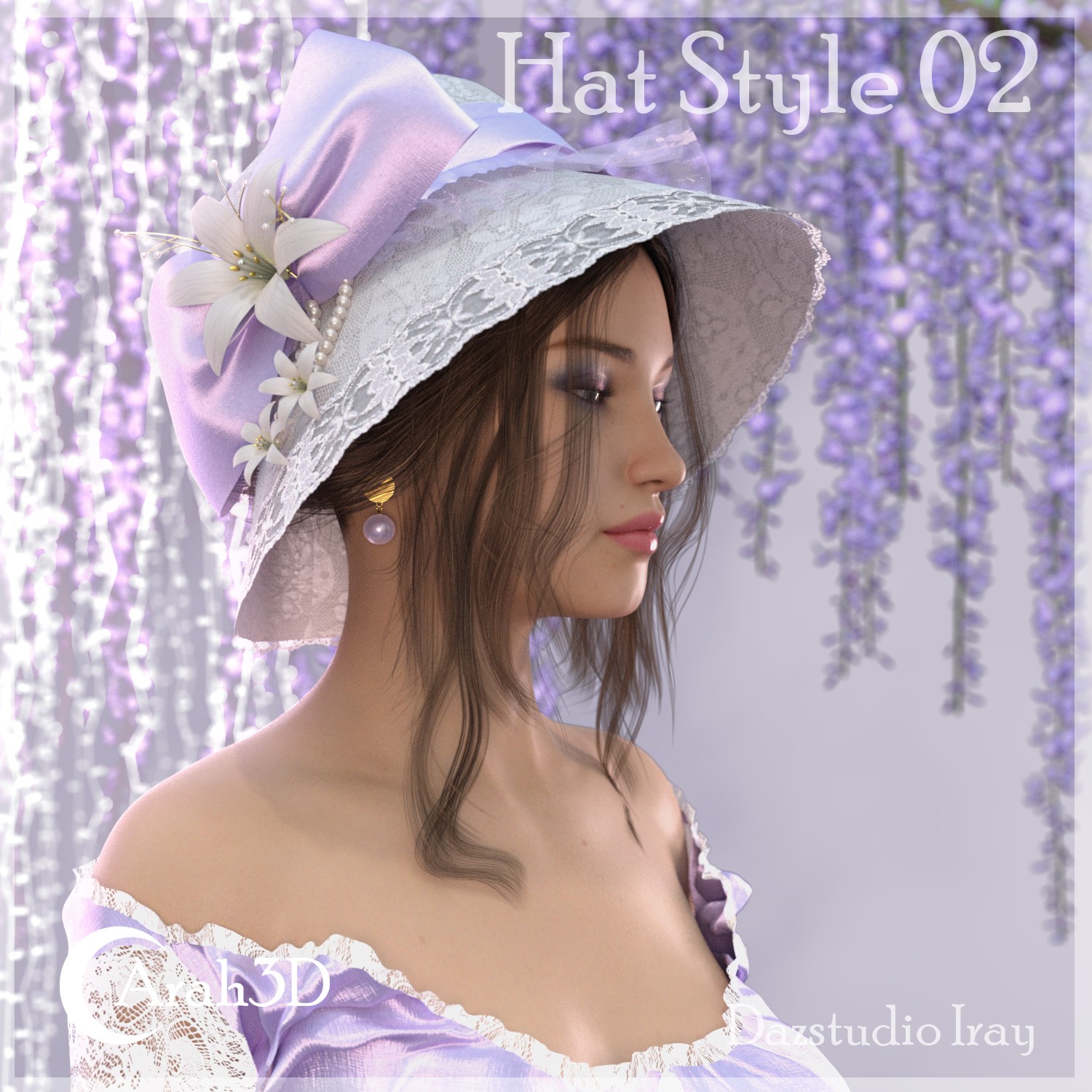 Arah3D Easter Bonnets for G8F and G9 by N/A