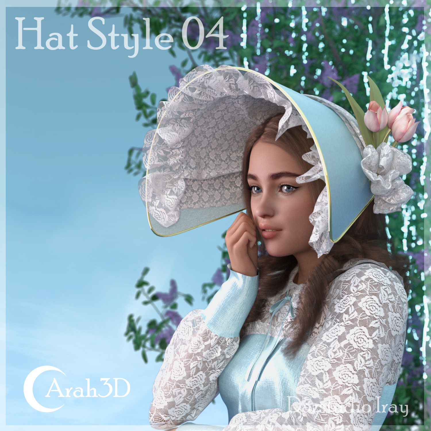 Arah3D Easter Bonnets for G8F and G9 by N/A