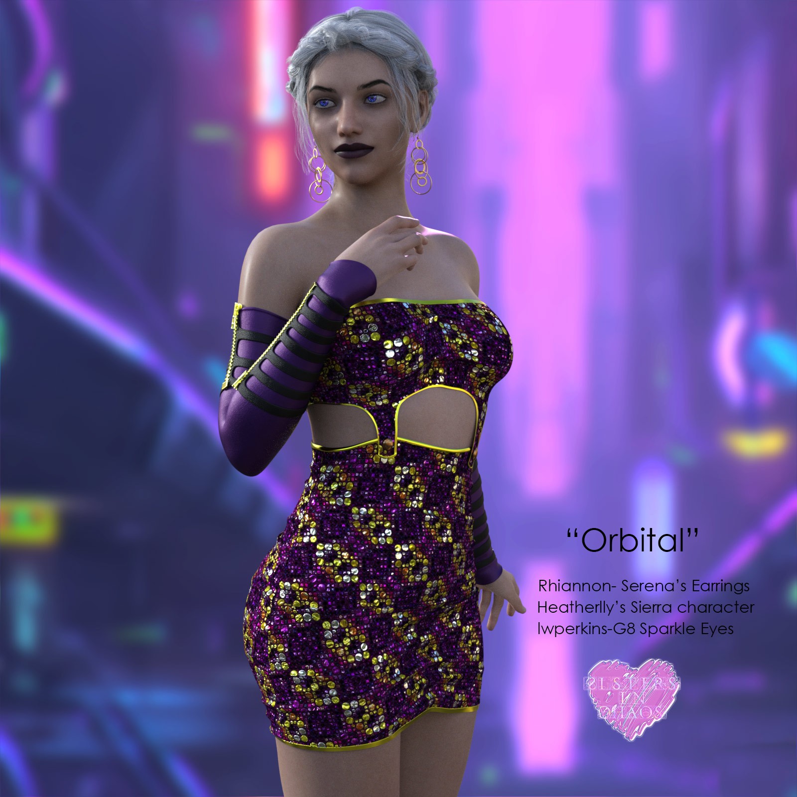 Space Princess for the Next Level Outfit for G8xF by N/A
