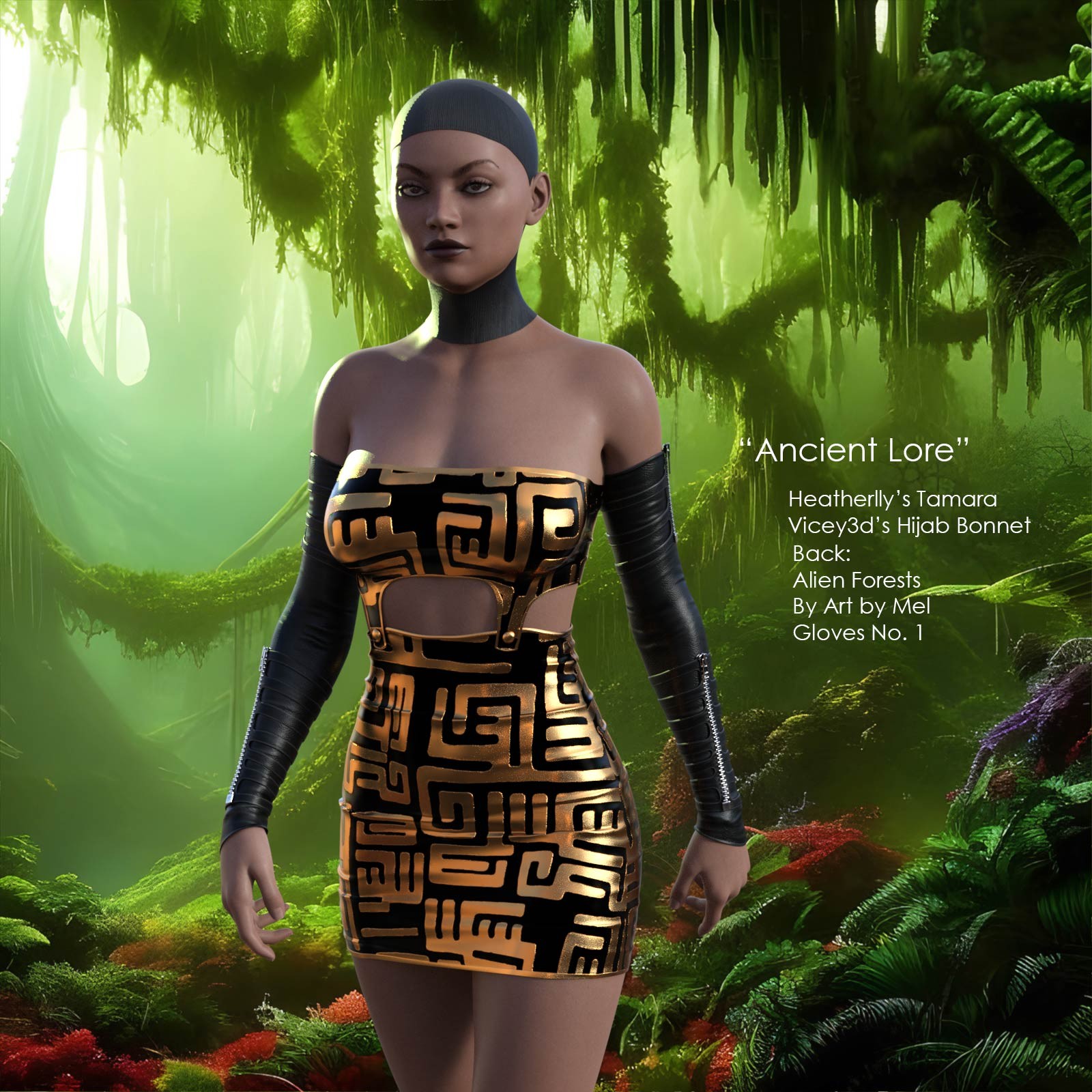 Space Princess for the Next Level Outfit for G8xF by N/A
