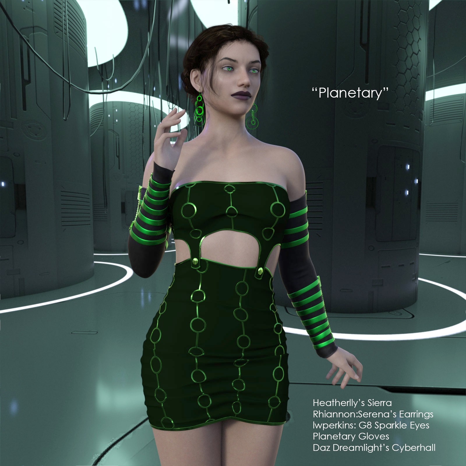 Space Princess for the Next Level Outfit for G8xF by N/A