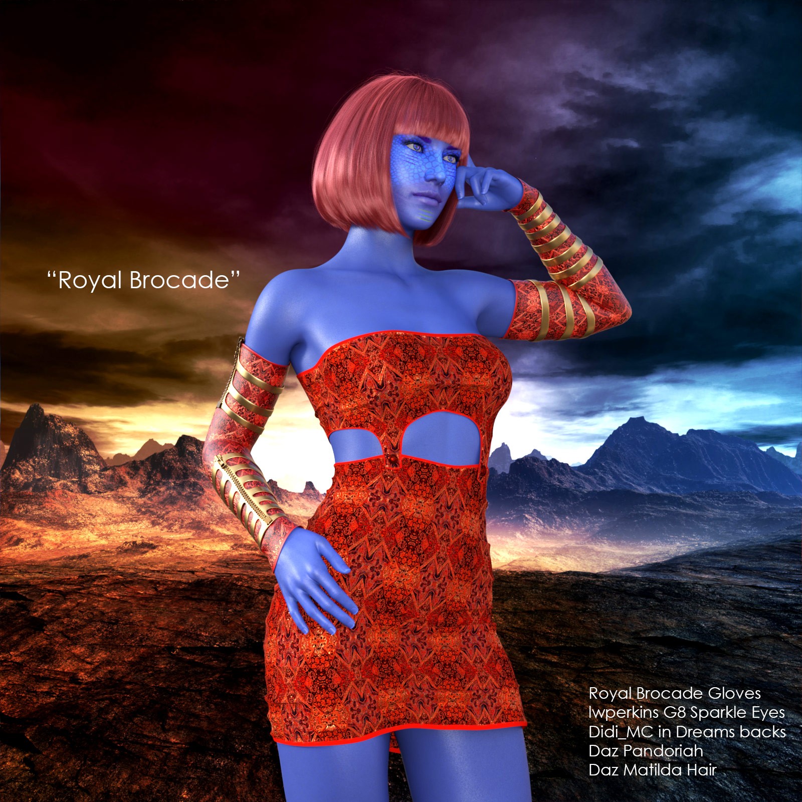 Space Princess for the Next Level Outfit for G8xF by N/A