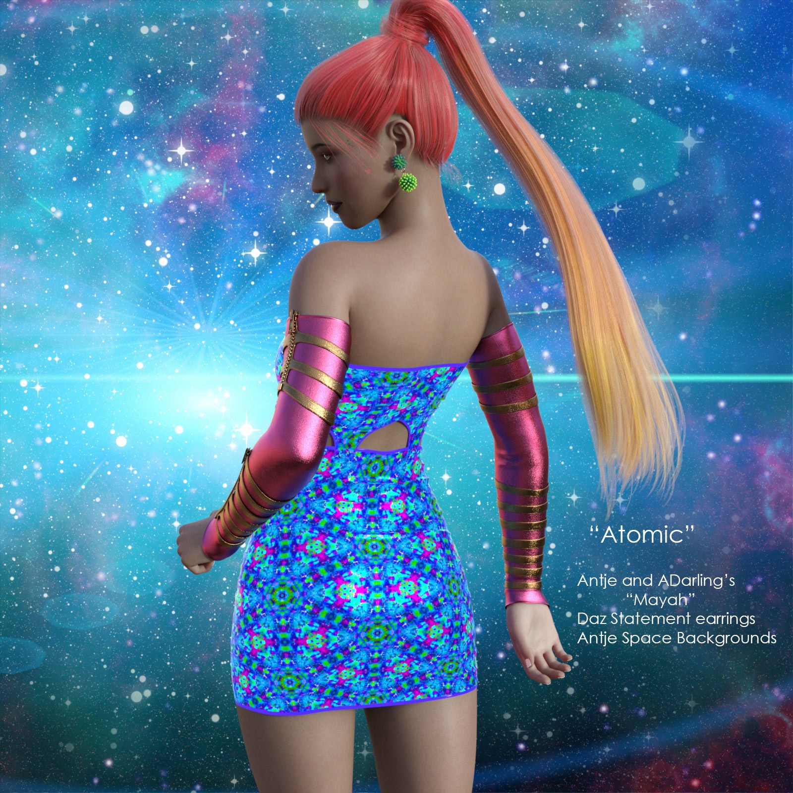 Space Princess for the Next Level Outfit for G8xF by N/A