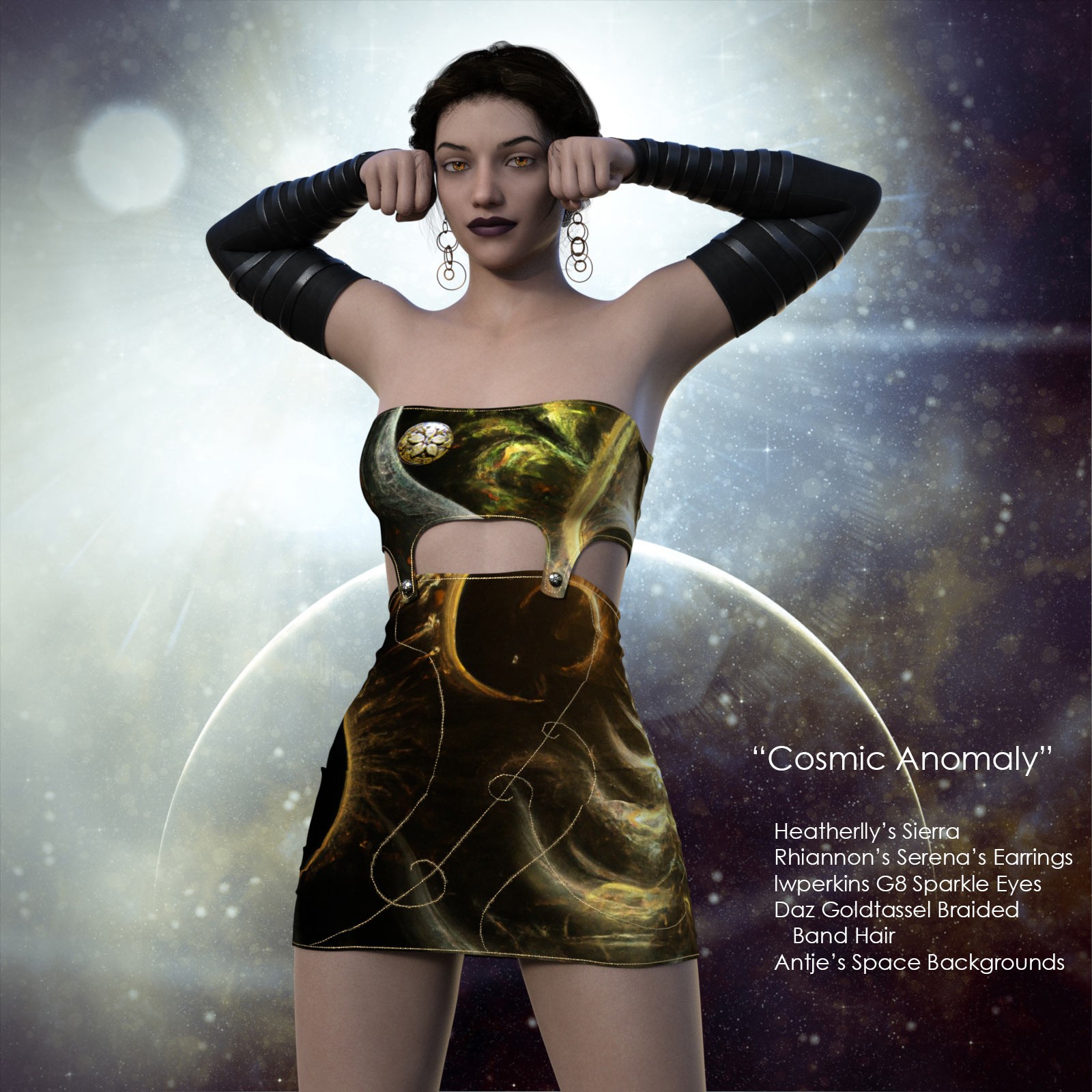 Space Princess for the Next Level Outfit for G8xF by N/A