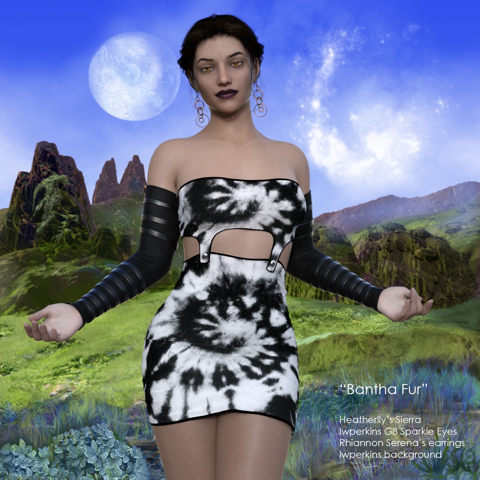 Space Princess for the Next Level Outfit for G8xF by N/A