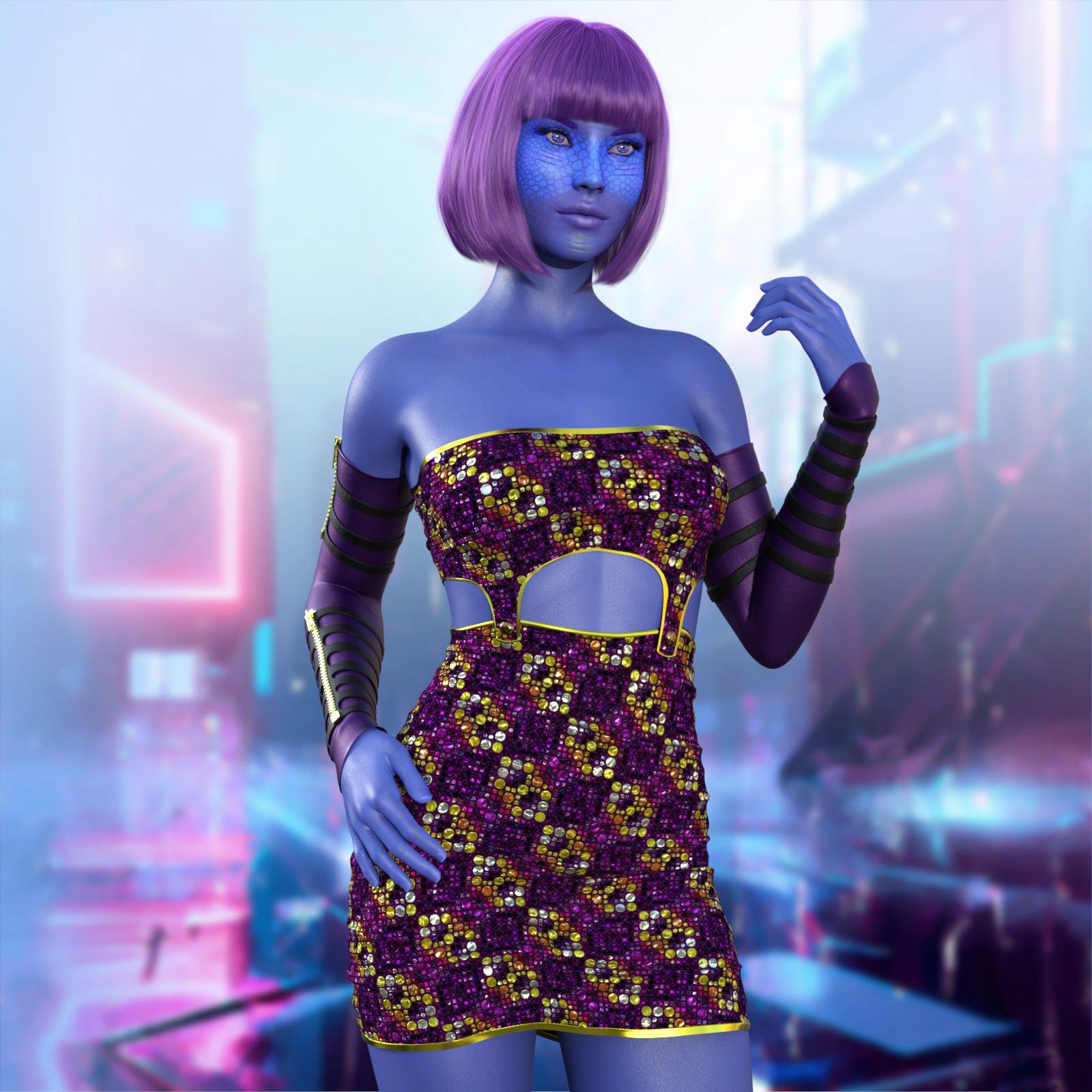 Space Princess for the Next Level Outfit for G8xF by N/A