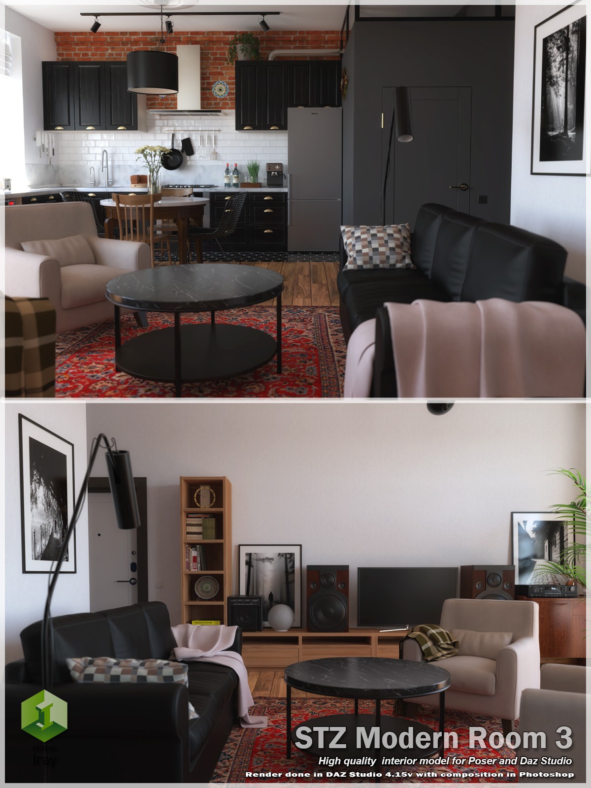 STZ Modern room 3 by N/A