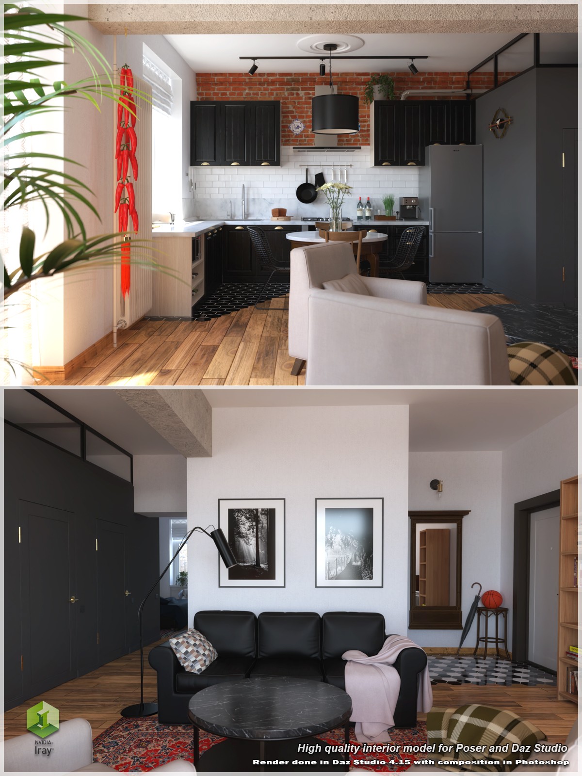 STZ Modern room 3 by N/A