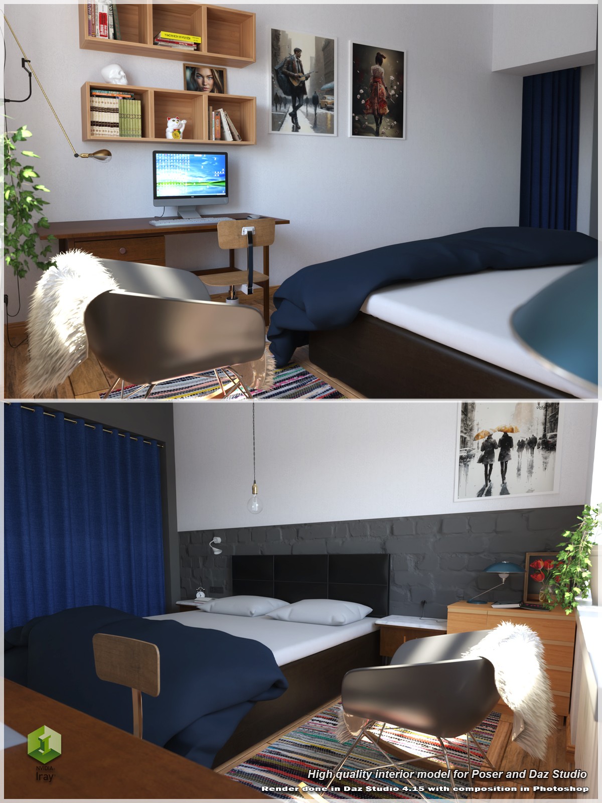 STZ Modern room 3 by N/A