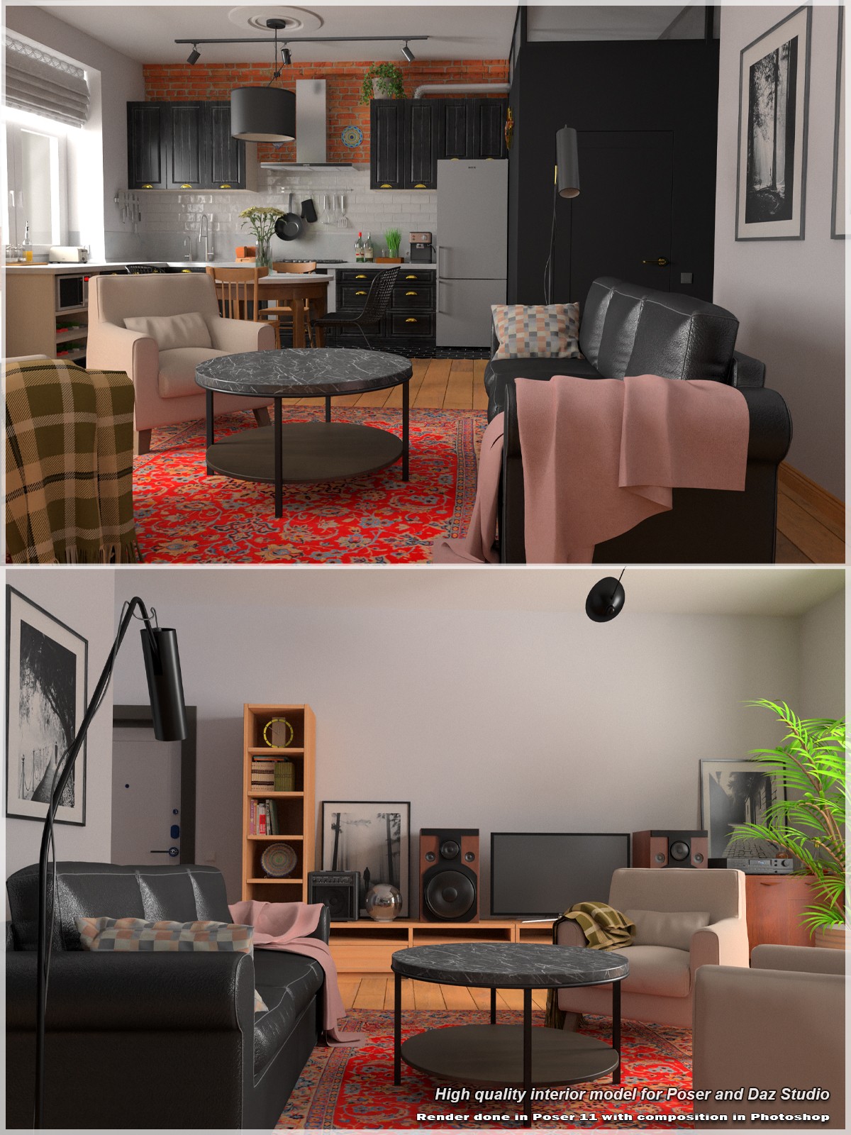 STZ Modern room 3 by N/A