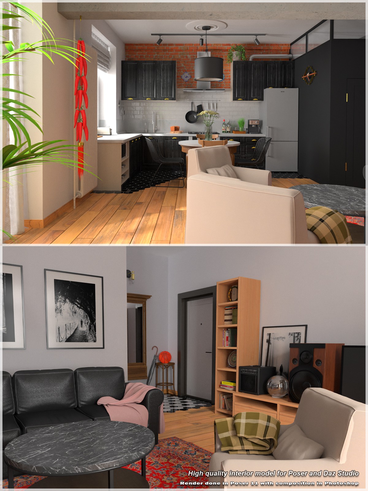 STZ Modern room 3 by N/A